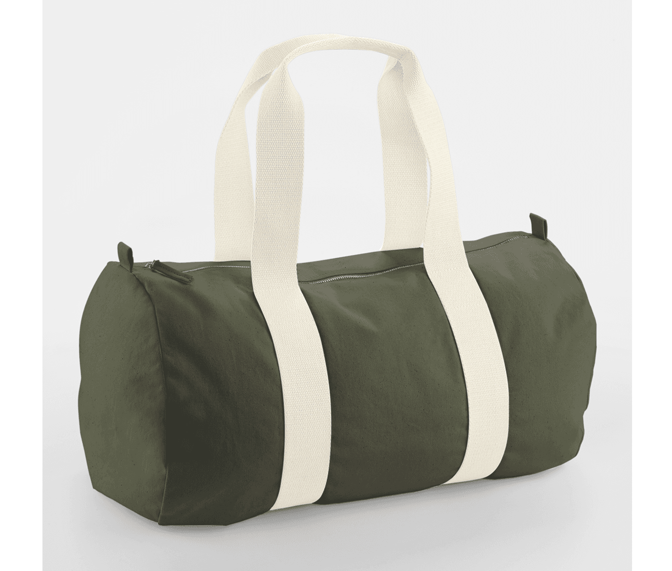 EARTHAWARE® ORGANIC BARREL BAG OLIVE GREEN