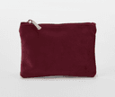 BAG BASE Pochette en velours RUBY RED