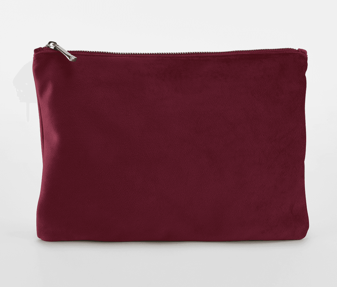 Pochette en velours RUBY RED