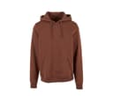 BUILD YOUR BRAND Sweat capuche lourd CHOCOLATE BROWN