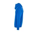 BUILD YOUR BRAND Sweat zippé capuche lourd INTENSE BLUE