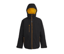 REGATTA Veste matelassée imperméable BLACK / ORANGE POP