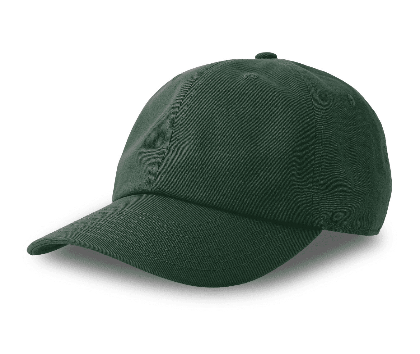 Casquette baseball 6 pans BOTTLE GREEN