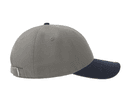 ATLANTIS HEADWEAR Casquette 6 pans contrastée GREY/NAVY