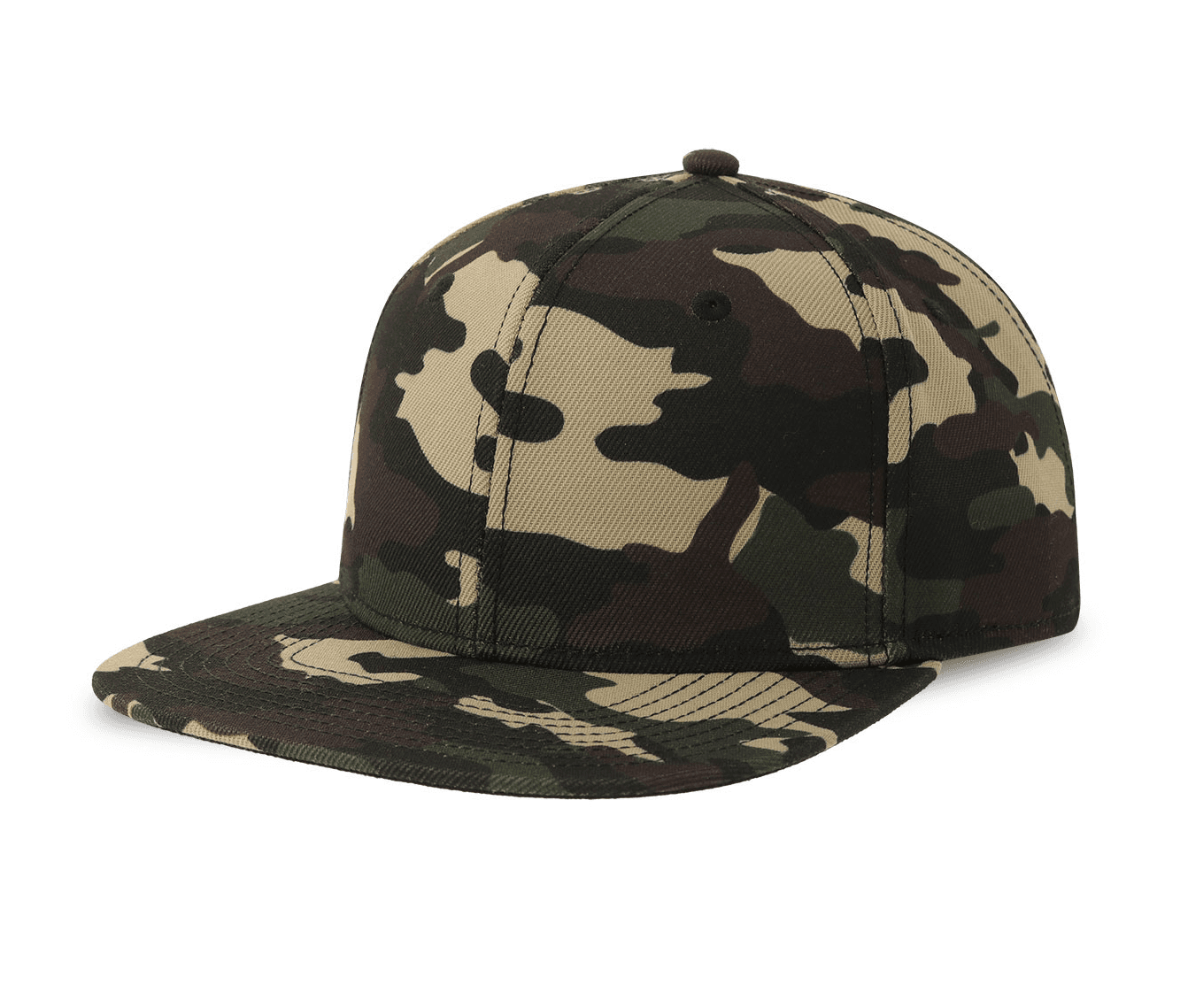 Casquette Snap visière plate CAMOUFLAGE/BLACK