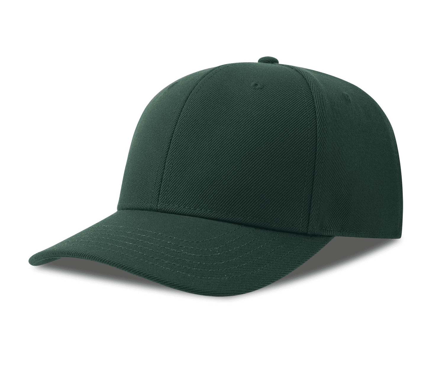 Casquette baseball 6 pans BOTTLE GREEN