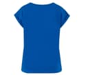 NEW MORNING STUDIOS LADIES REGULAR EXTENDED SHOULDER TEE COBALT BLUE