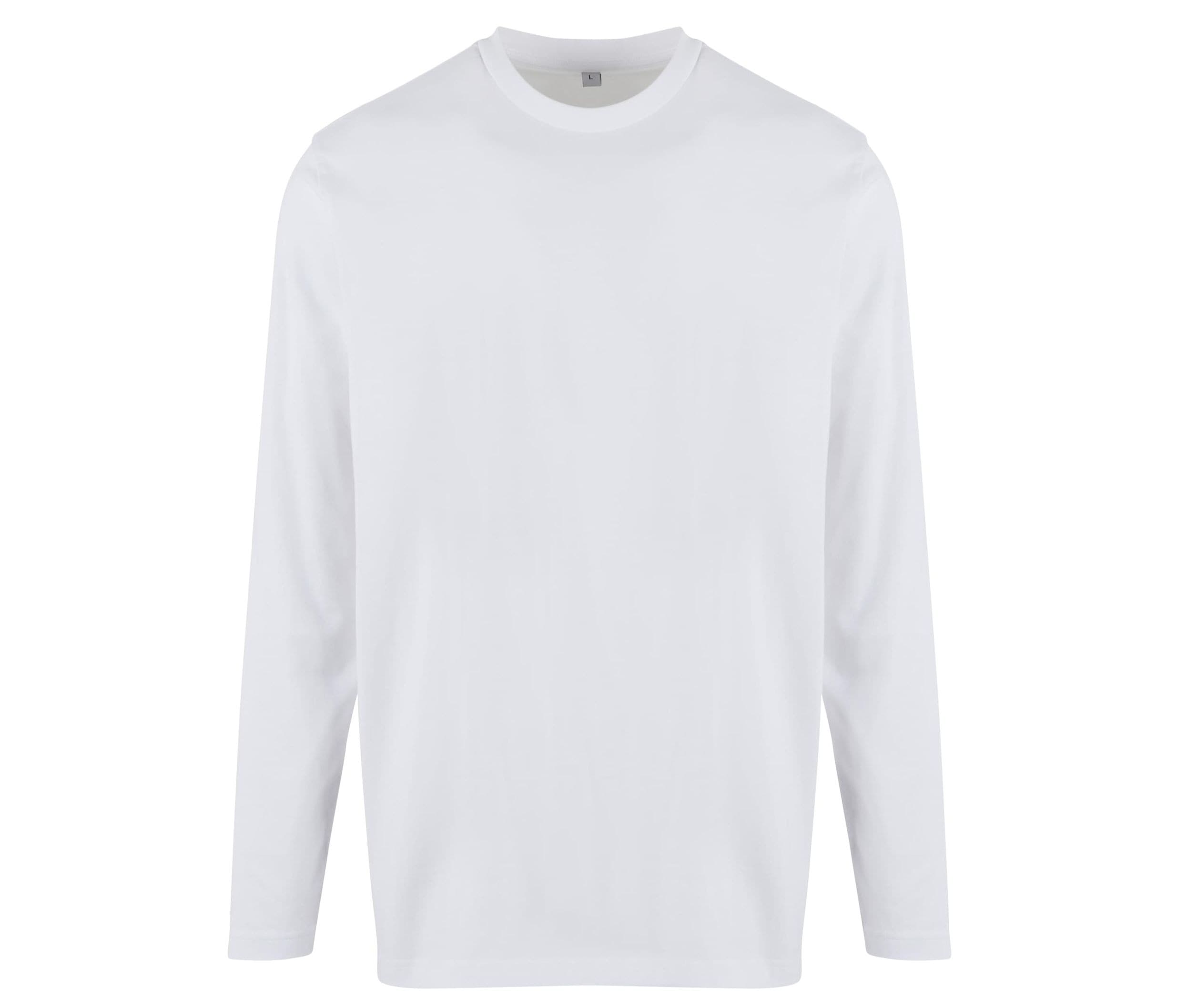 Tee-shirt ajusté manches longues WHITE