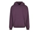 NEW MORNING STUDIOS Sweat à capuche oversize PLUM PURPLE
