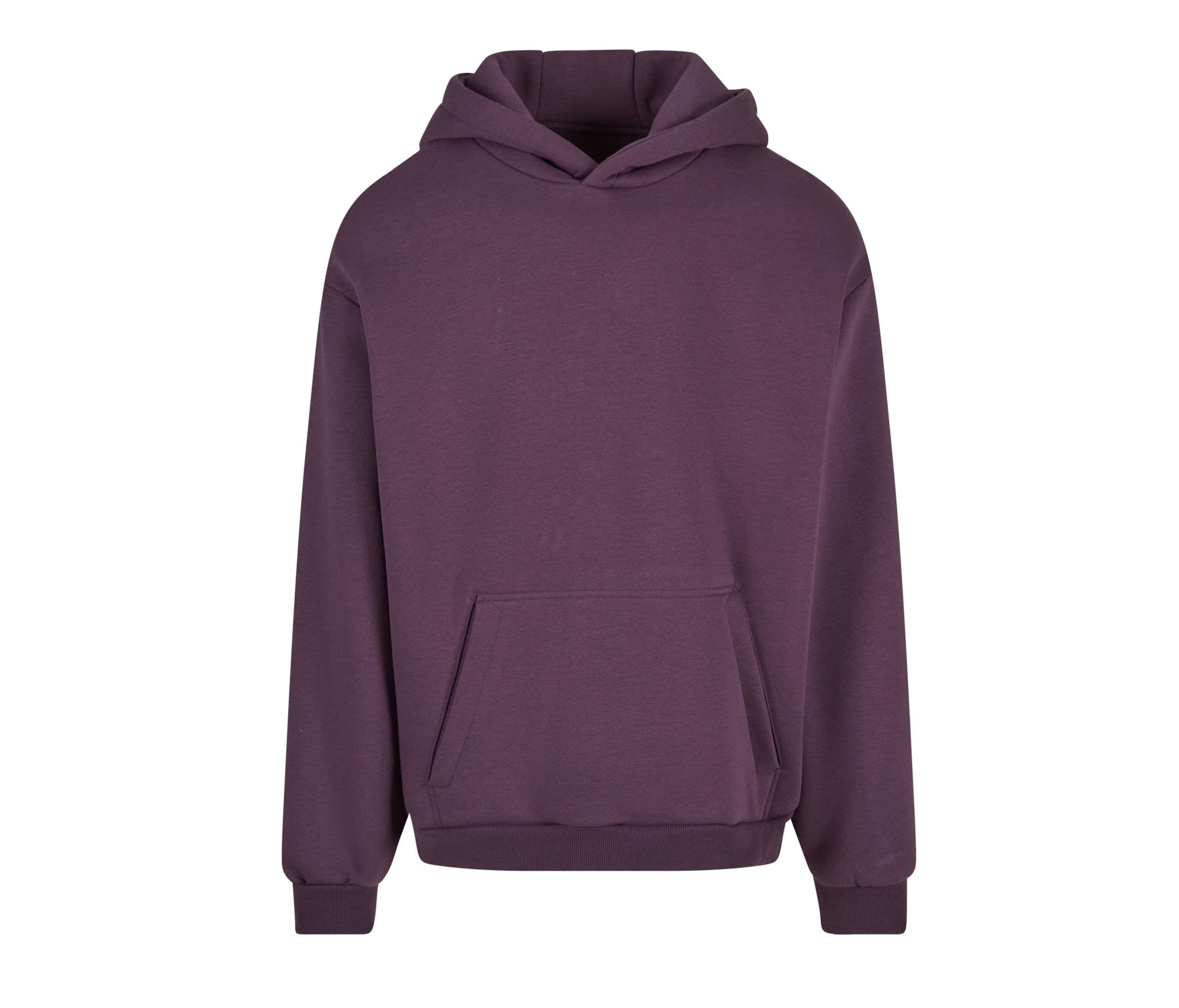Sweat à capuche oversize PLUM PURPLE