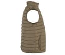 NEW MORNING STUDIOS LIGHT PUFFER VEST OLIVE