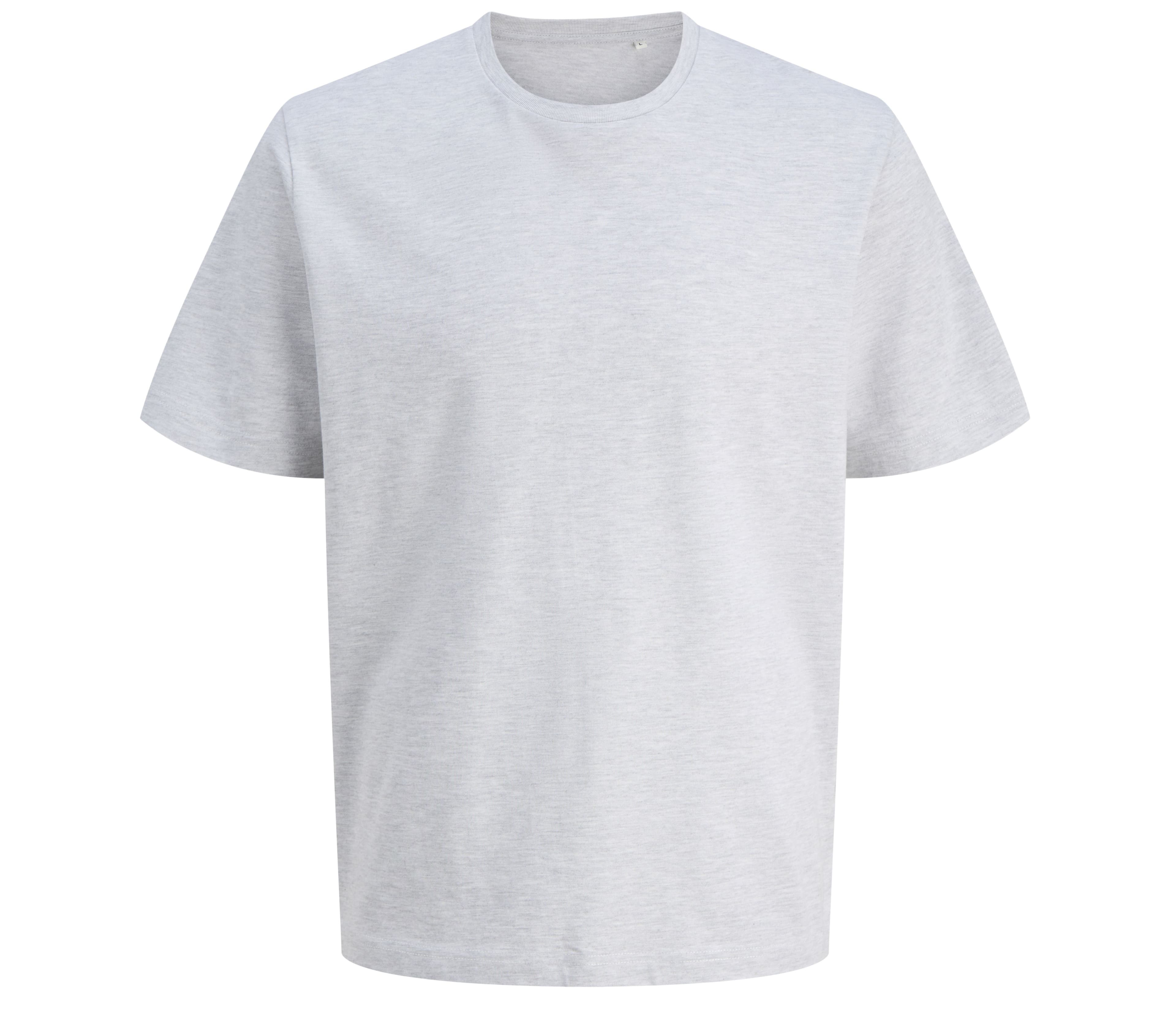 Tee-shirt unisexe en coton organique MELANGE WHITE