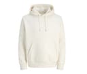 JACK&JONES - BLANKS Sweat à capuche unisexe EGRET OFF WHITE