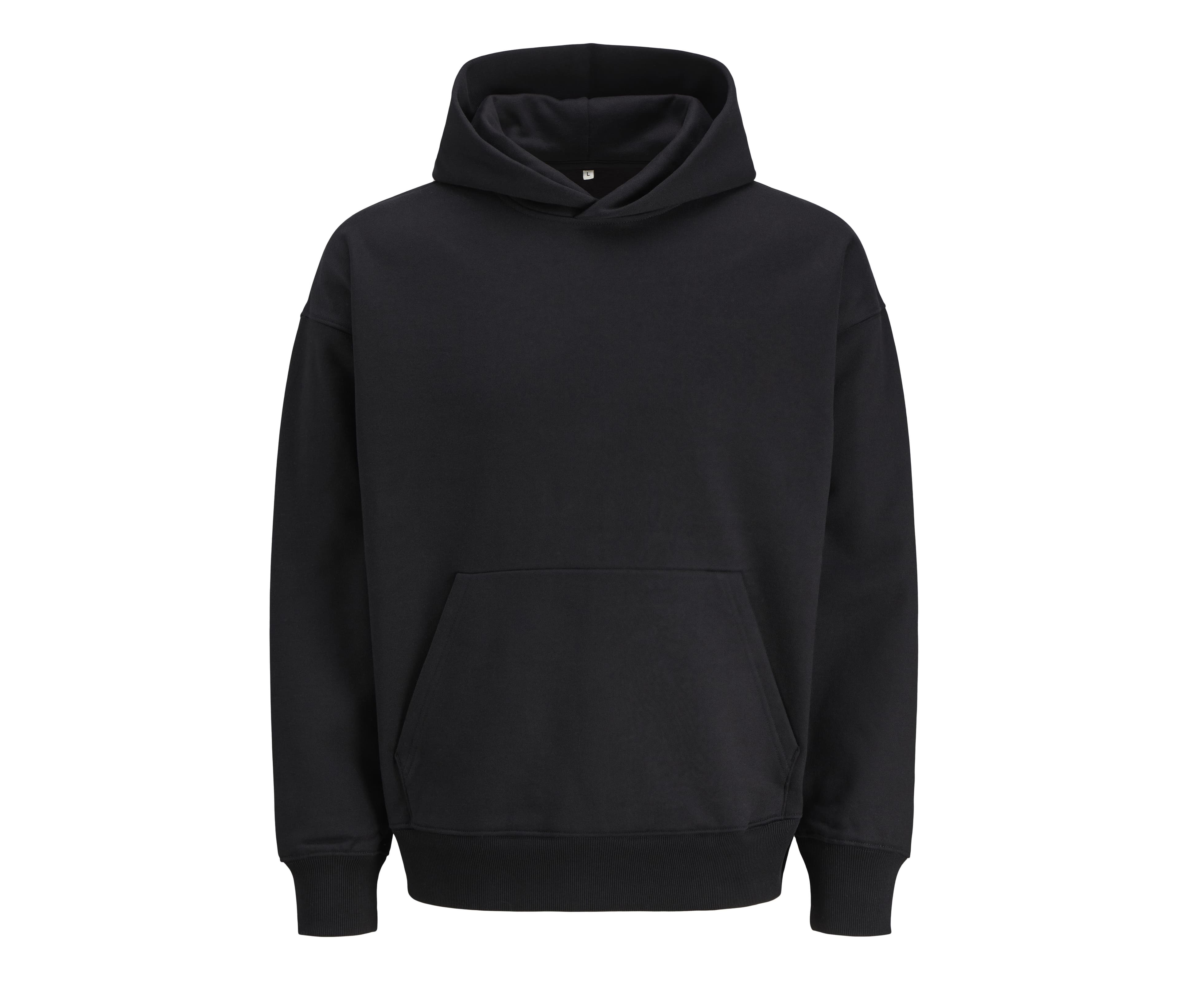 Sweat à capuche unisexe Blank Urban BLACK