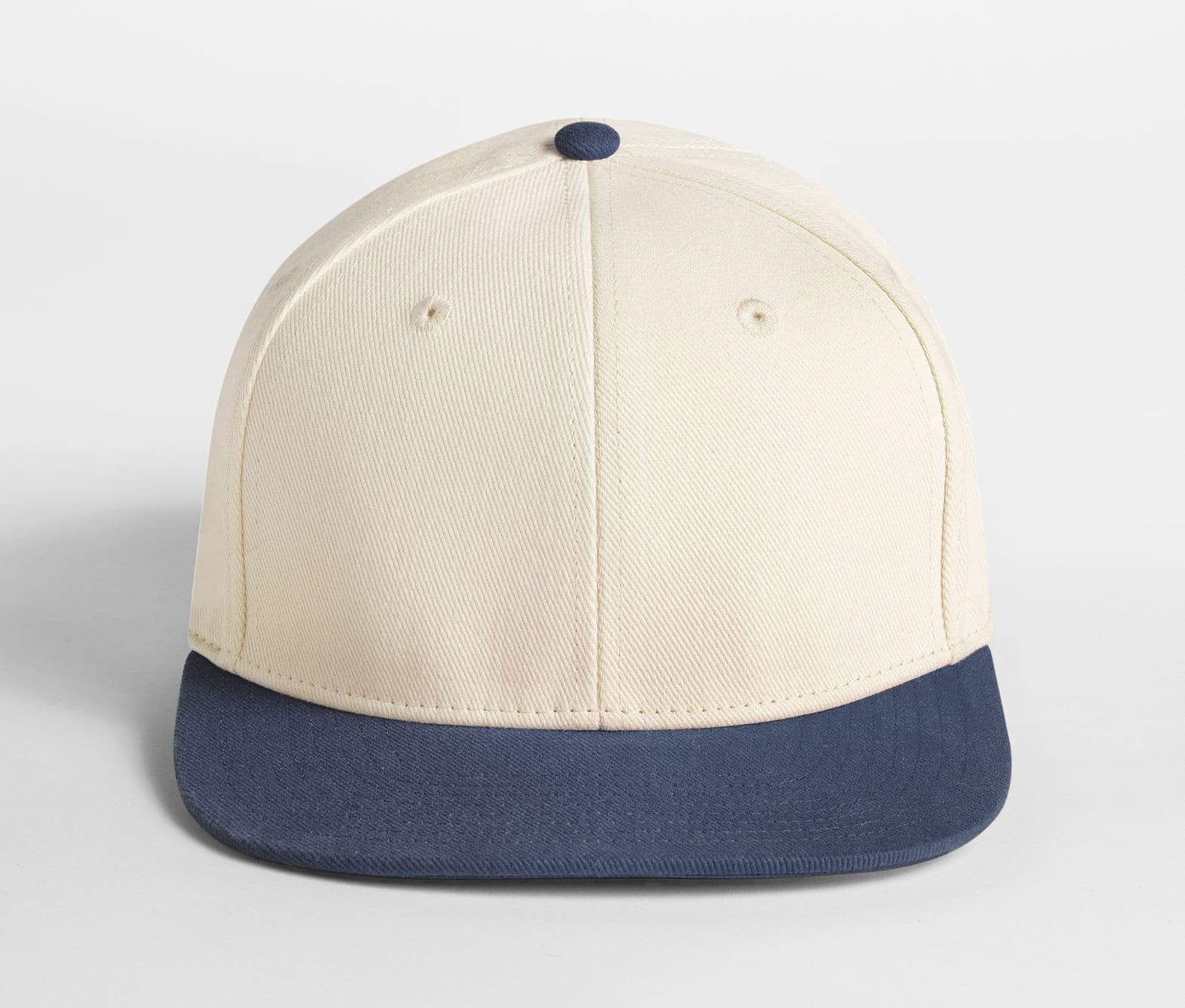 Casquette 6 pans contrastée NATURAL/NAVY