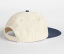 BEECHFIELD Casquette 6 pans contrastée NATURAL/NAVY