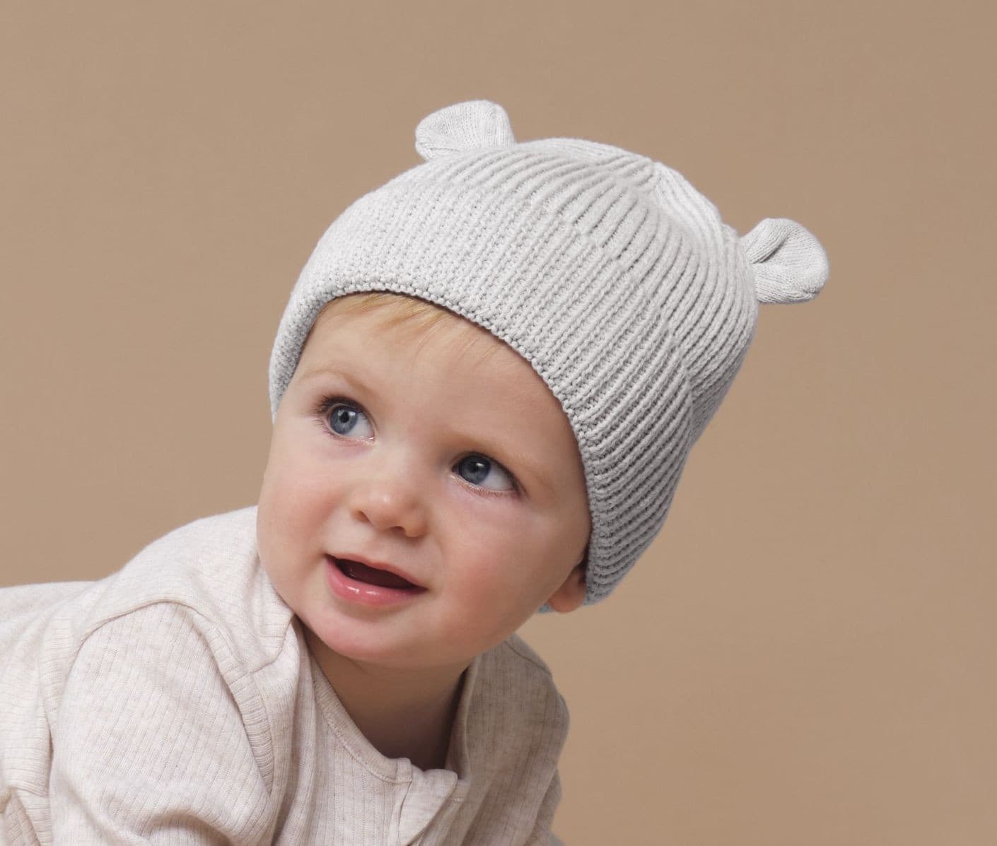 Bonnet ourson avec revers