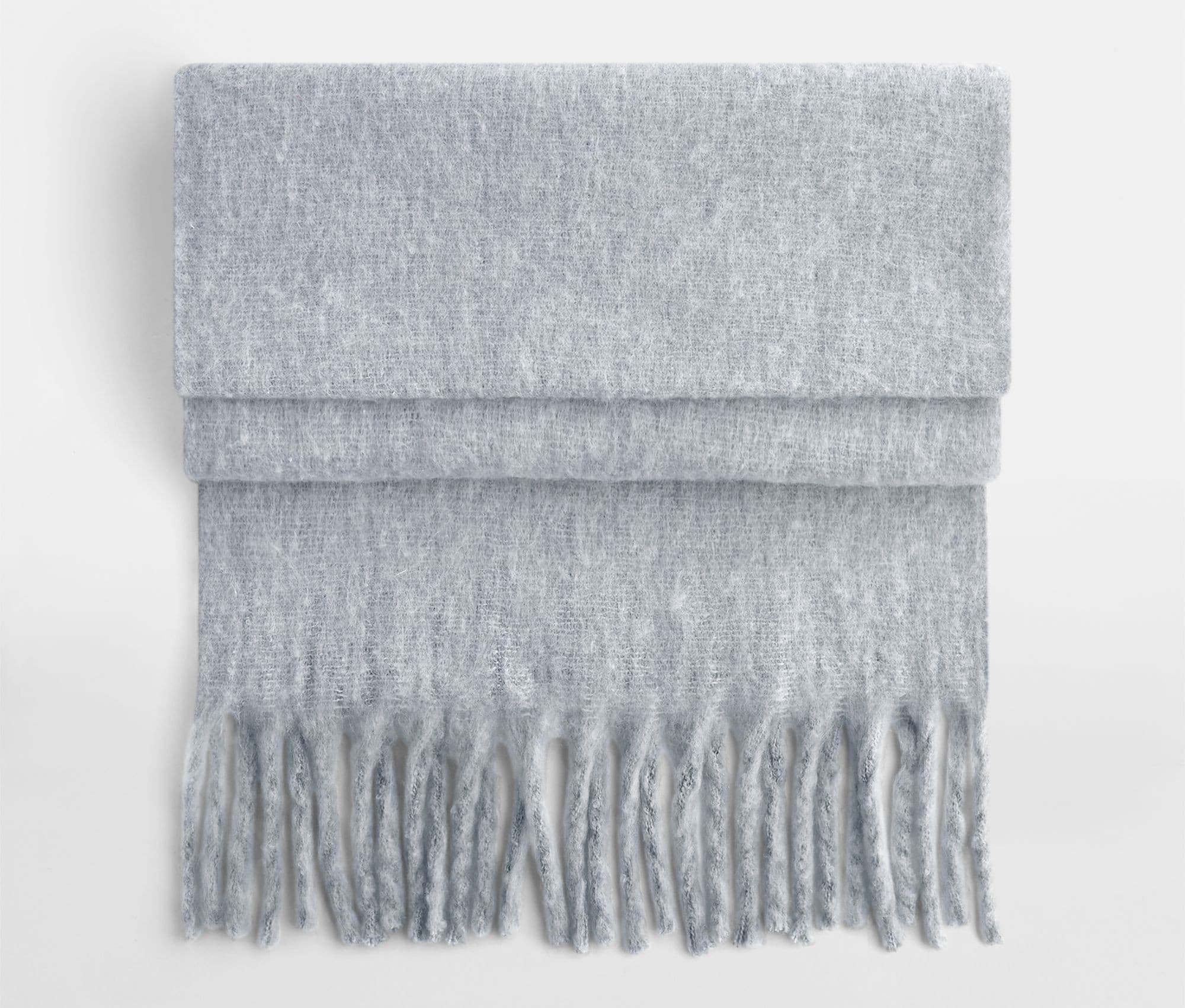 Echarpe oversize HEATHER GREY