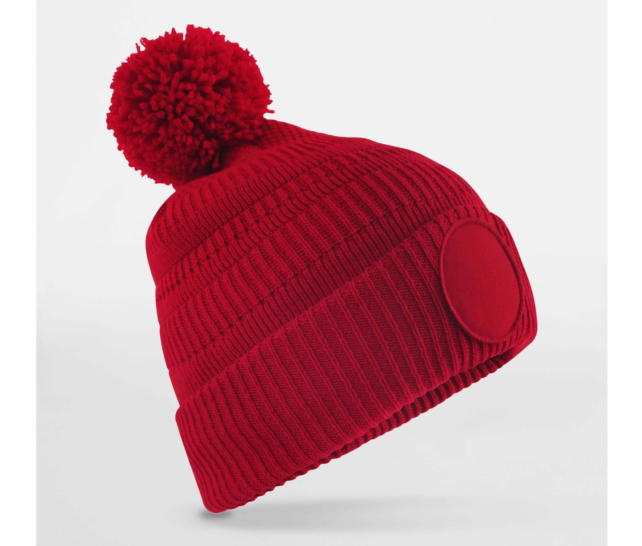 Bonnet avec empiècement rond CLASSIC RED