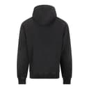 JUST HOODS Sweat à capuche zippé effet délavé WASHED BLACK