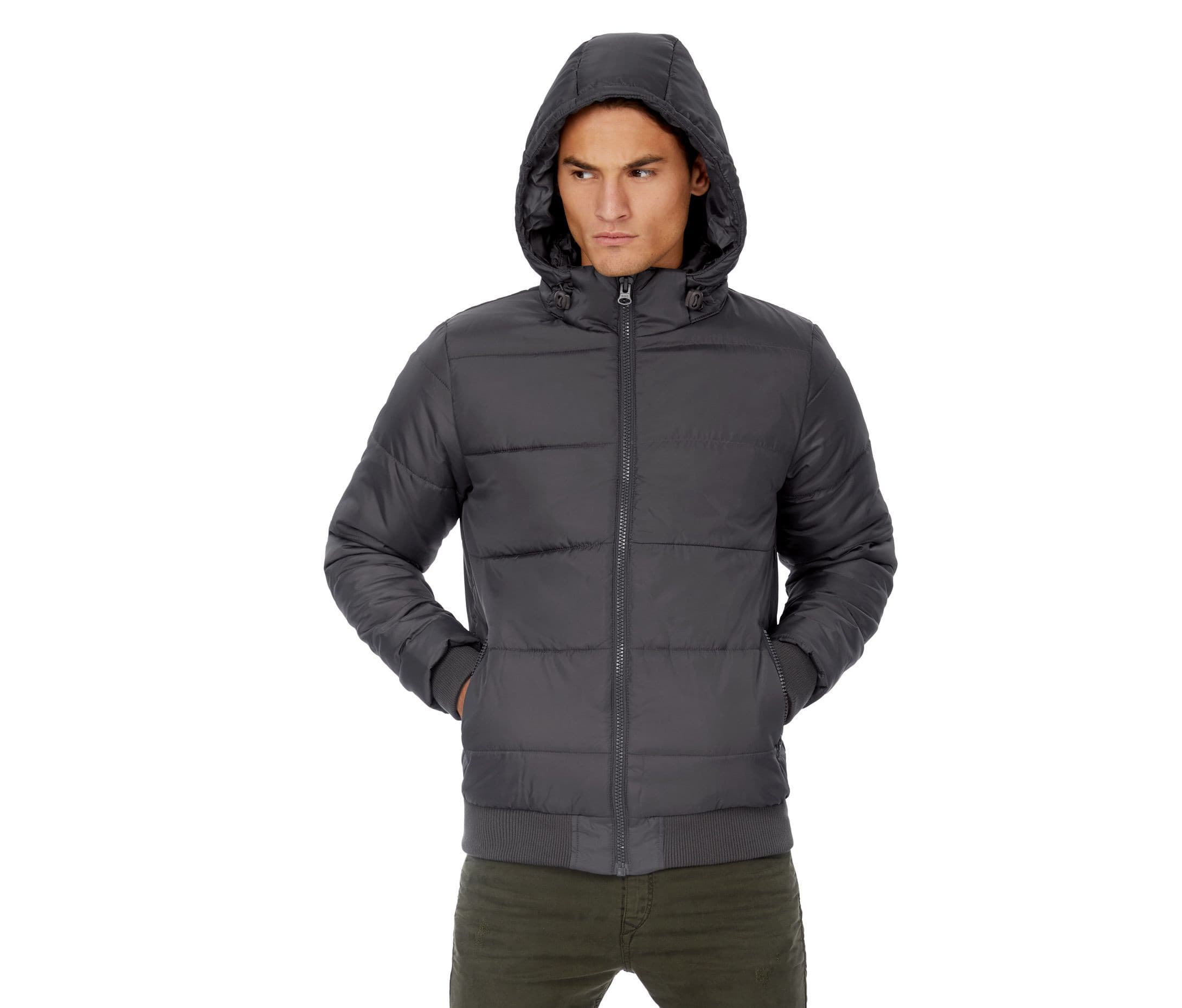 Blouson doudoune capuche homme
