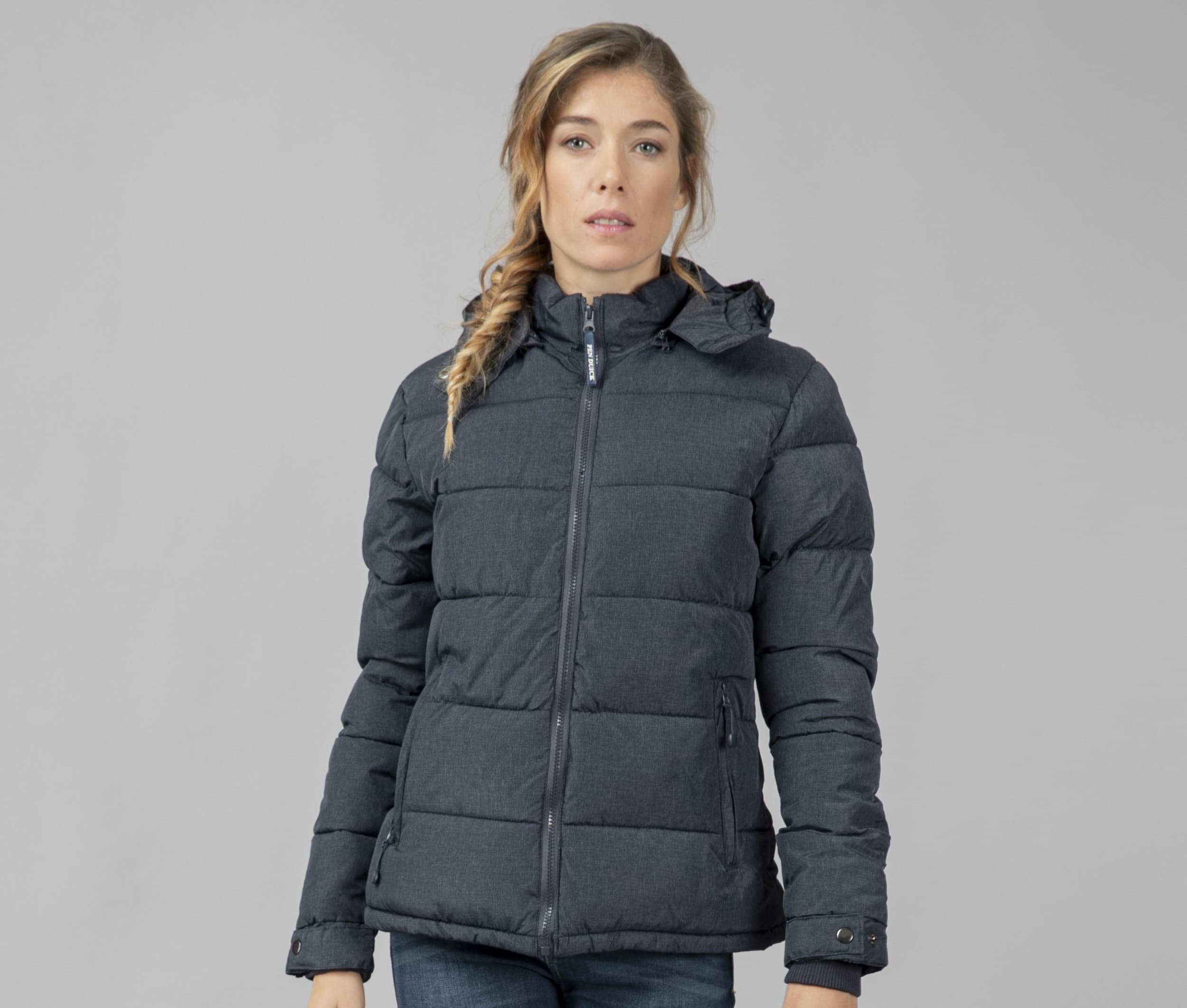 Doudoune femme chinée