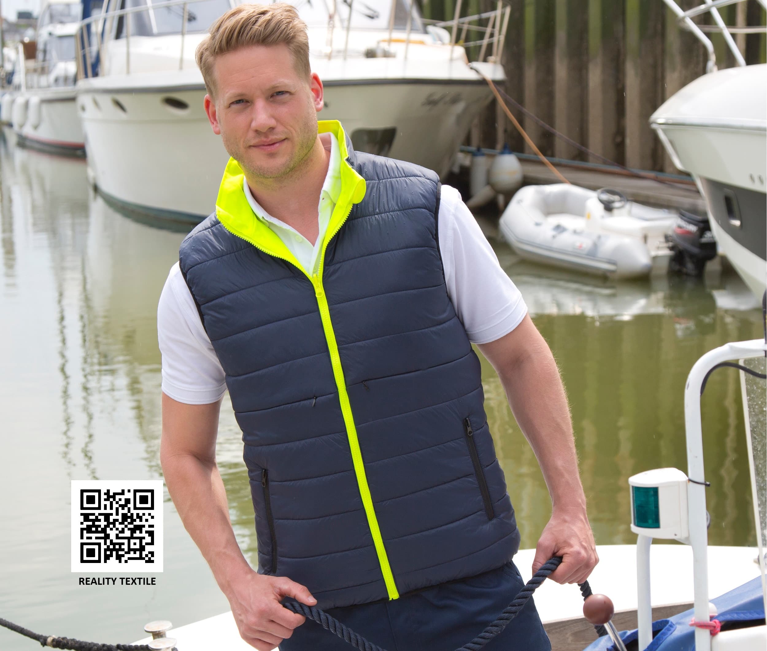 Bodywarmer réversible