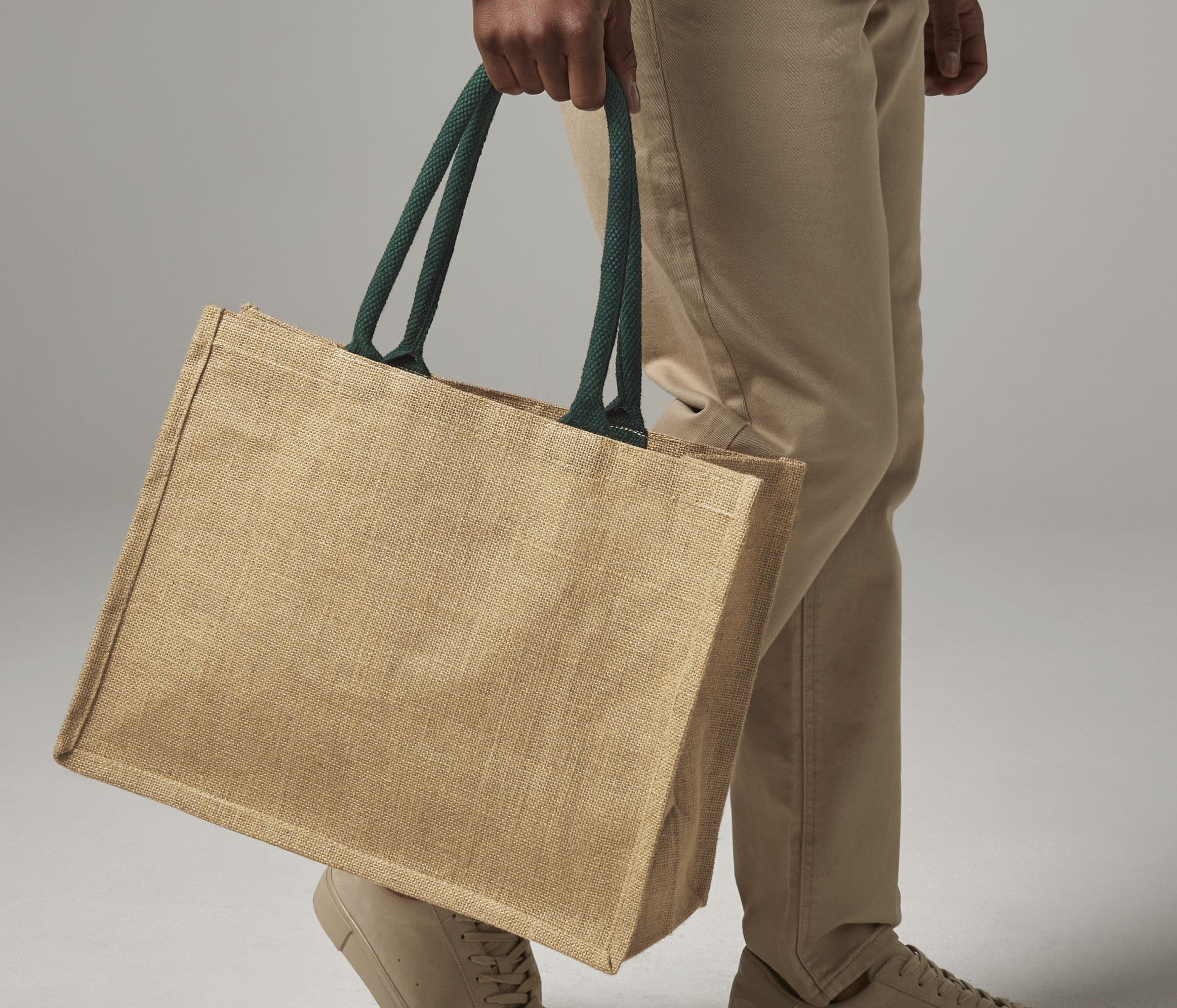Sac shopping en toile de jute