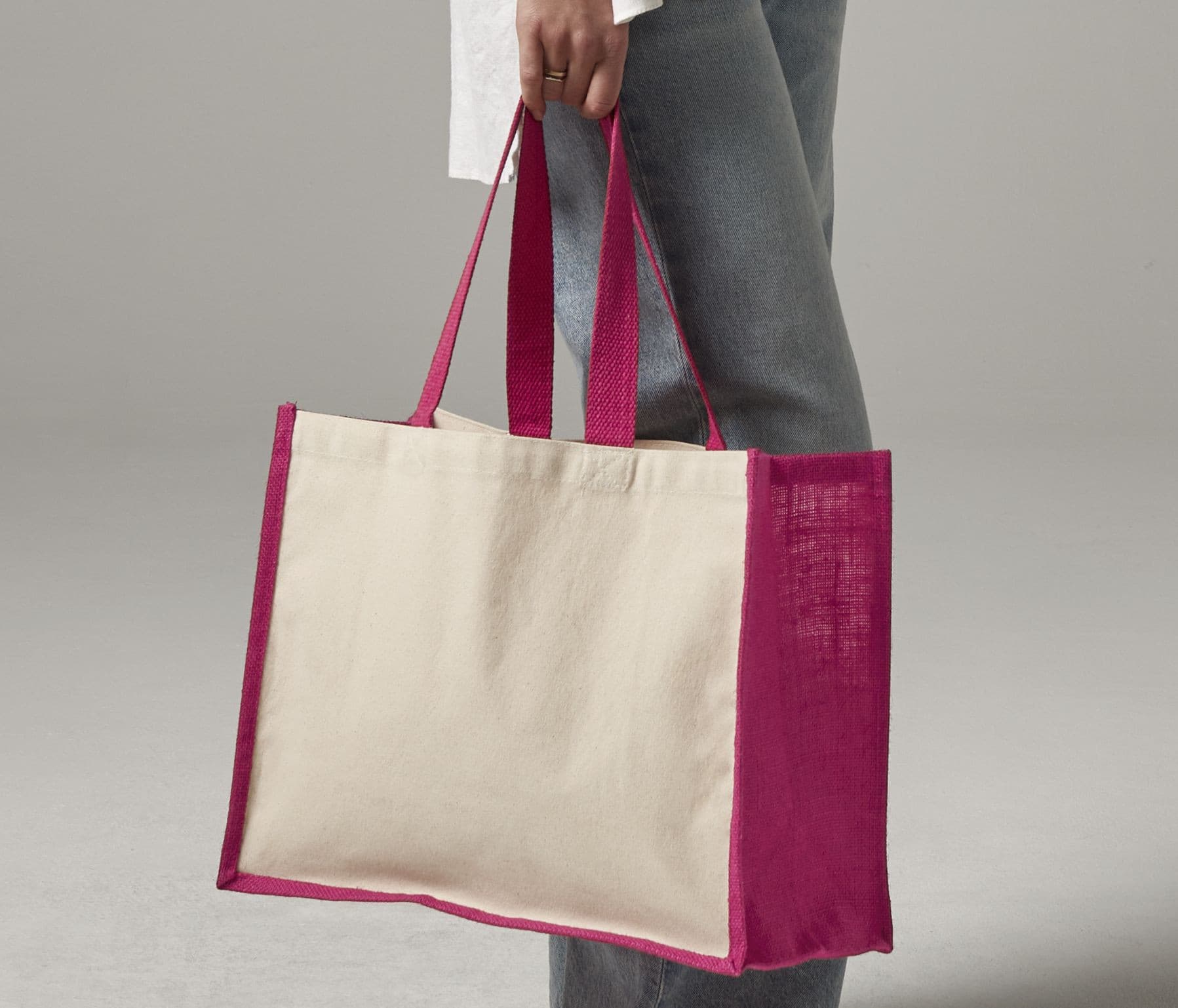 Sac shopping en toile de jute