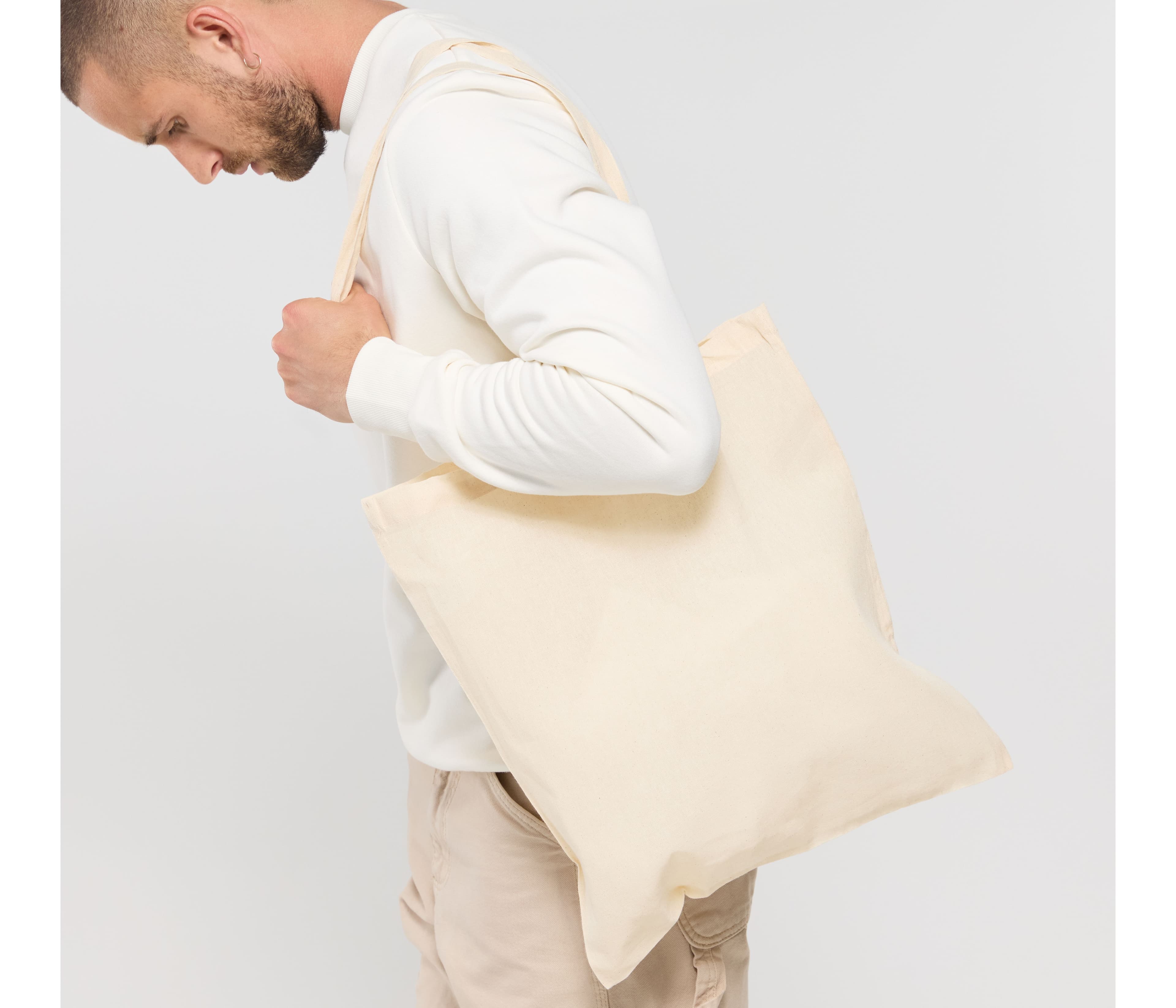 Sac shopper promo en coton léger