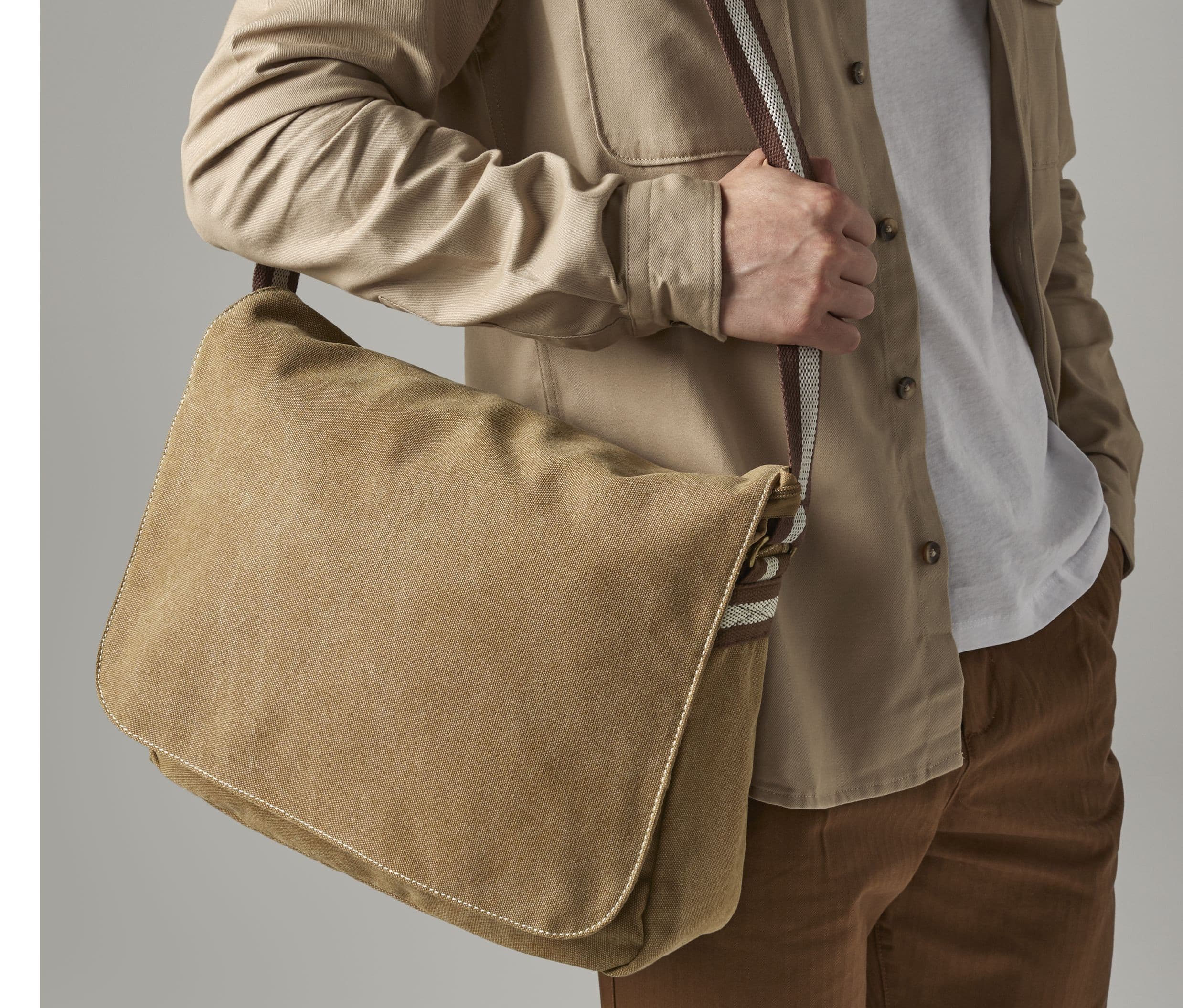 Sac porte-documents canvas