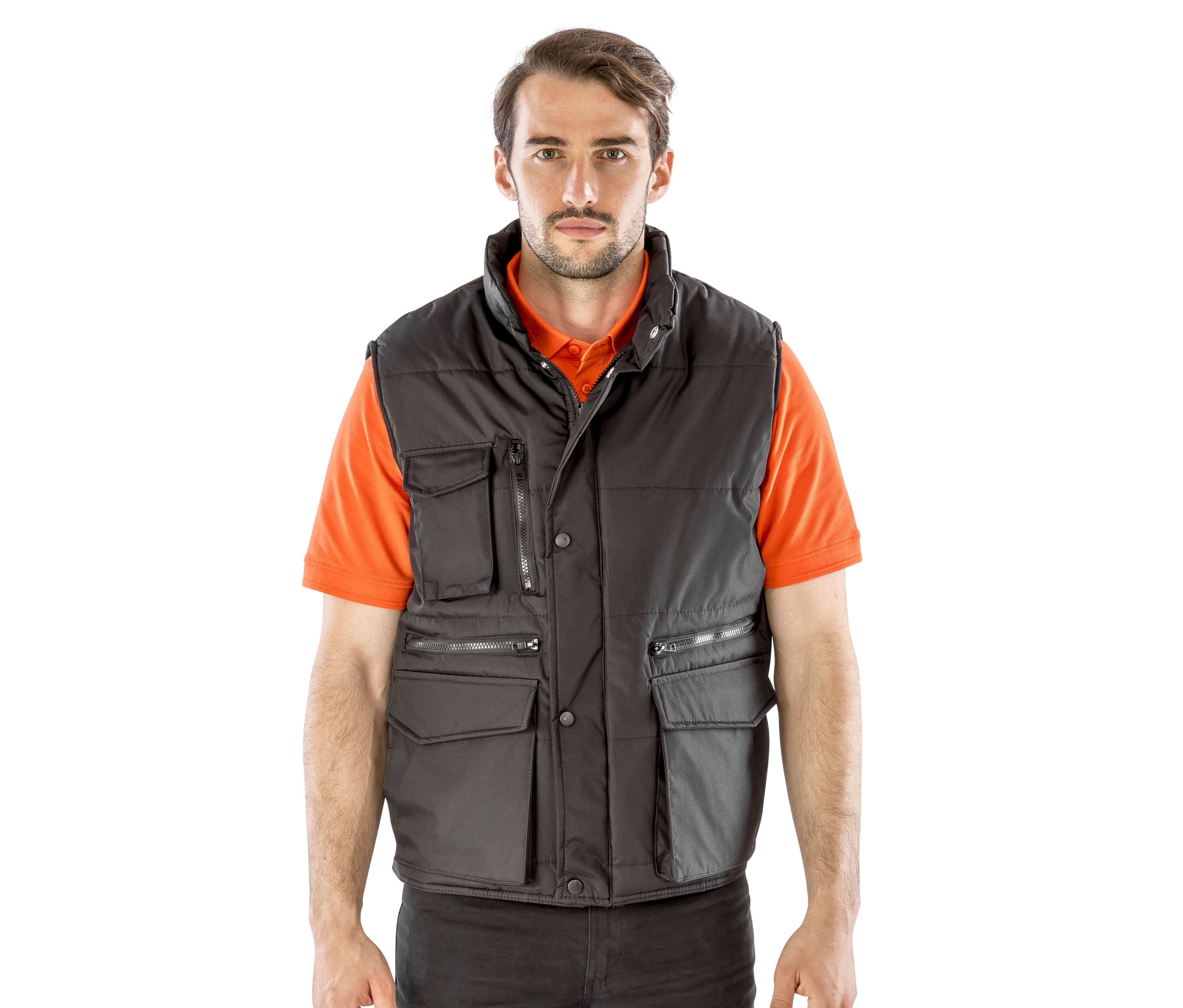 Bodywarmer multi-poches Ripstop