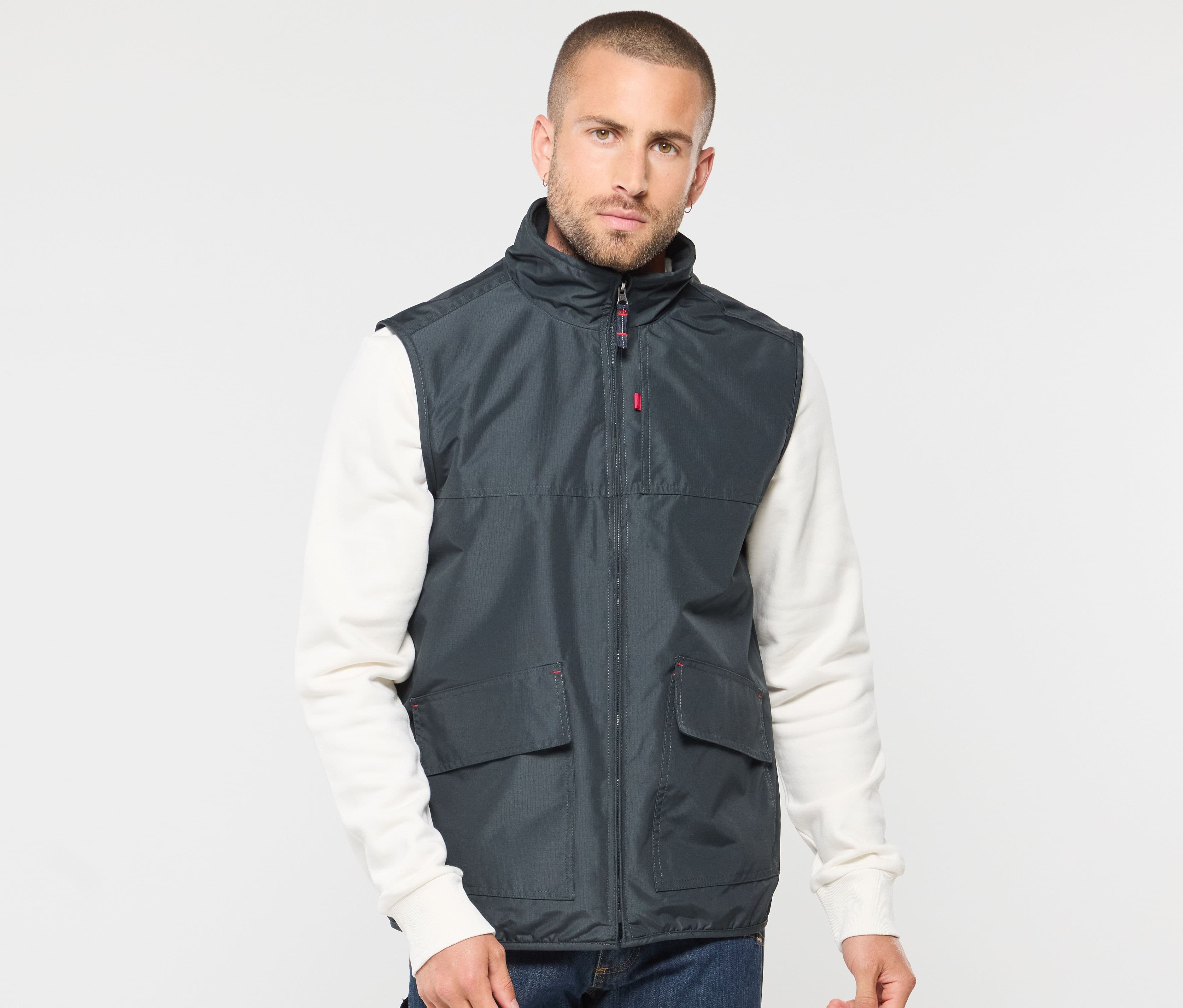 Bodywarmer léger doublé polaire