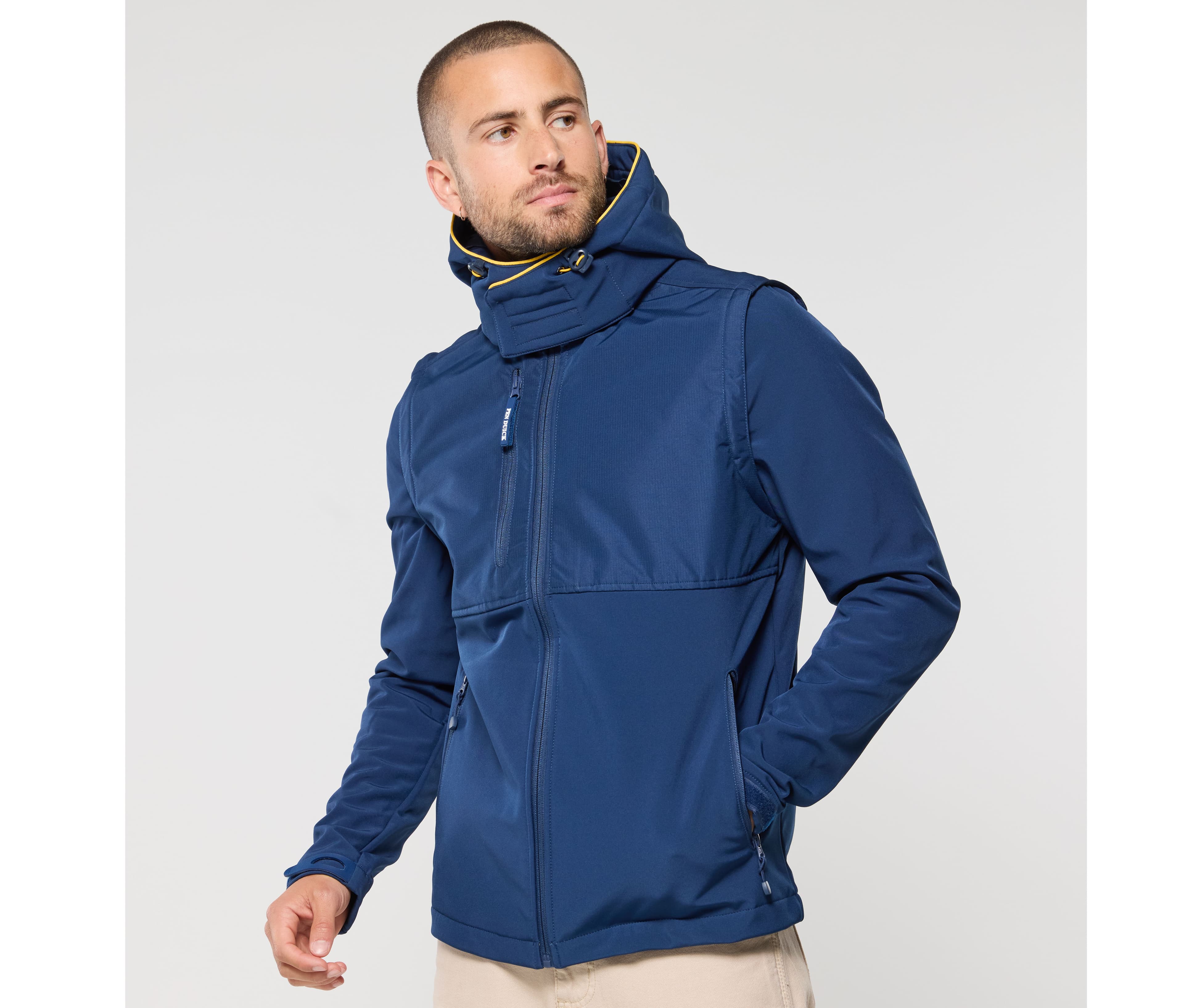 Softshell manches amovibles