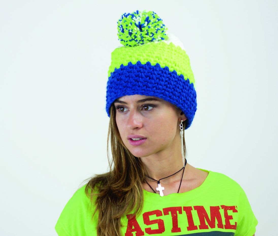 Bonnet avec pompon Everest