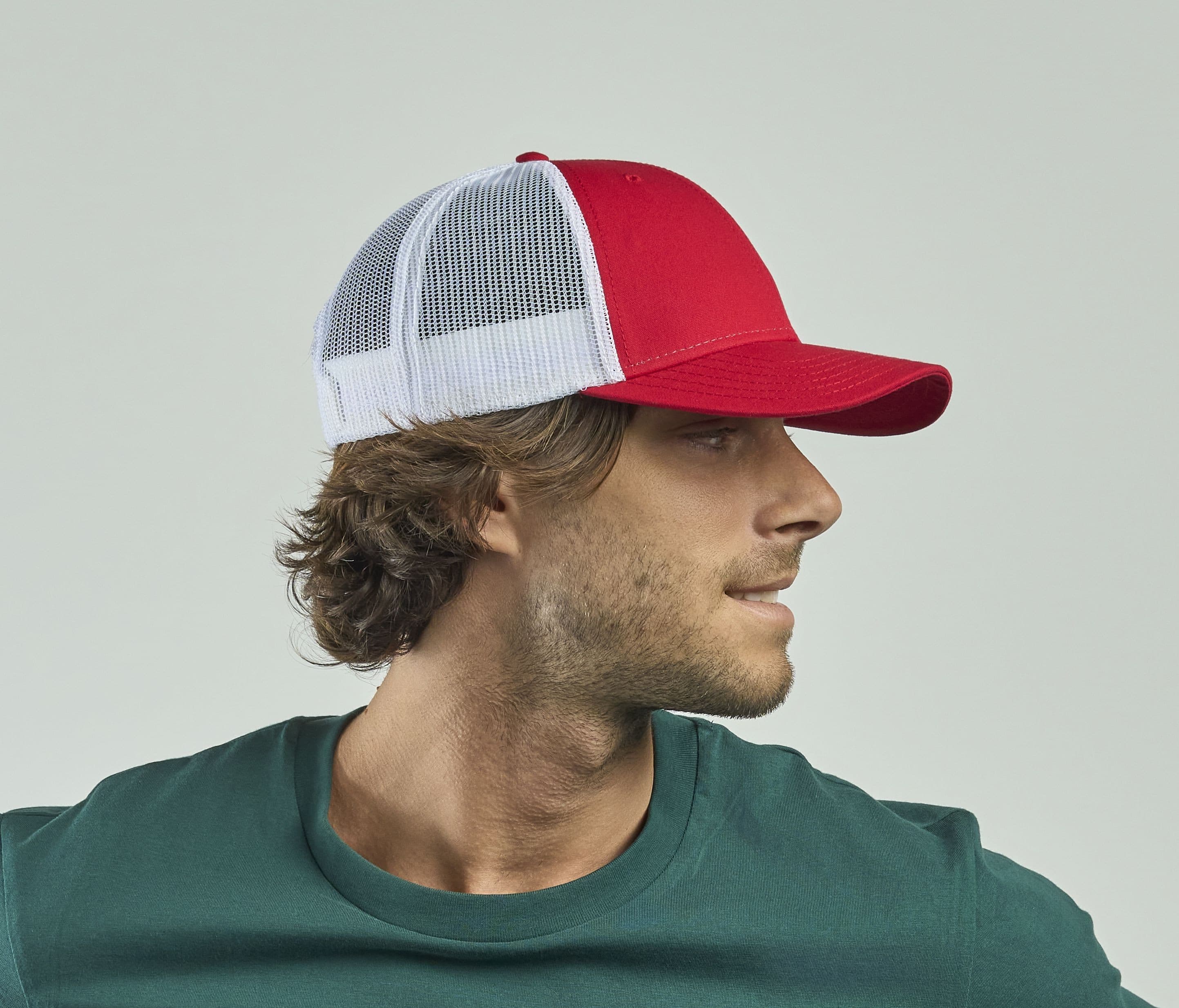 Casquette en coton et polyester recyclé