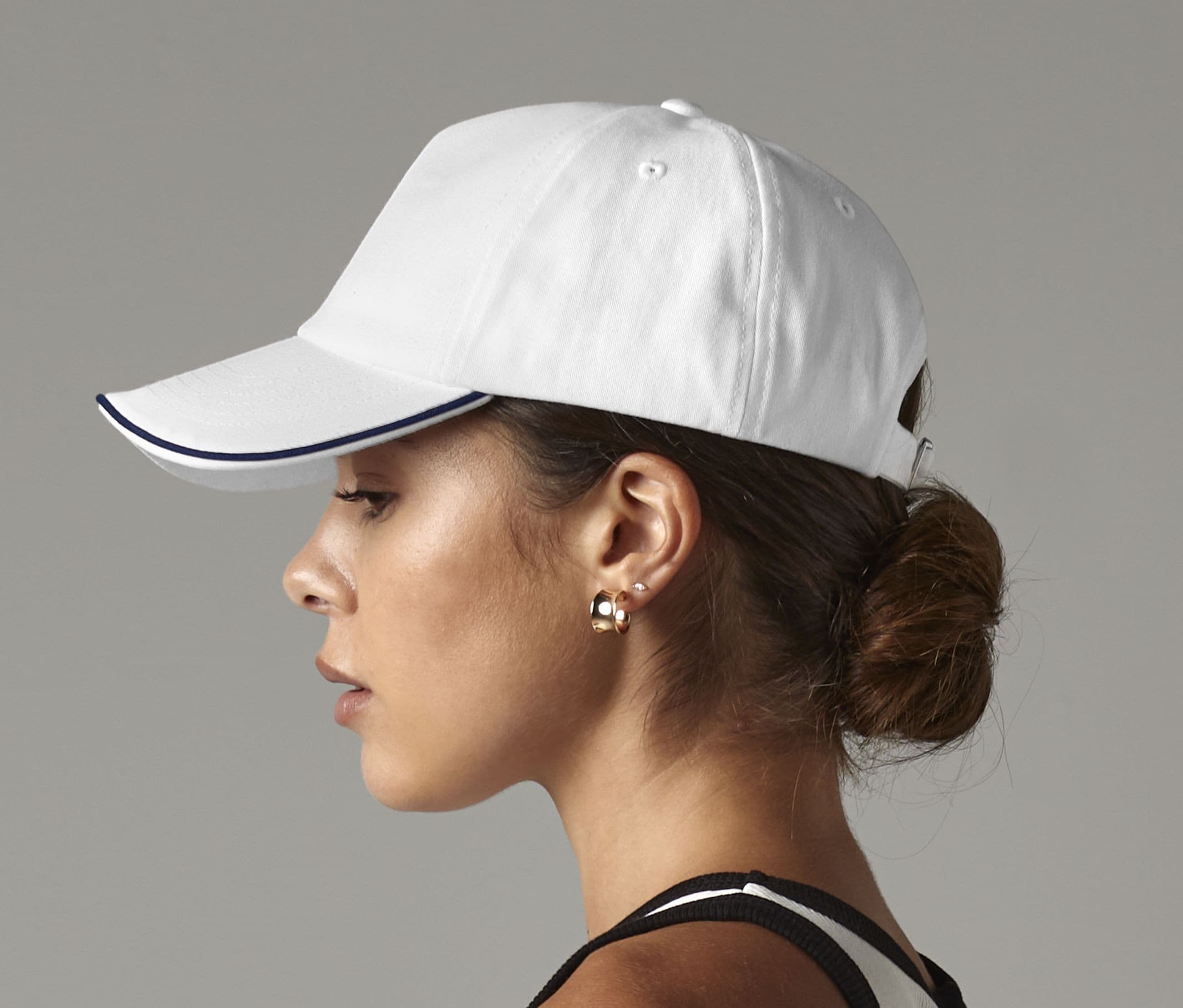 Casquette Authentic visière passepoilée