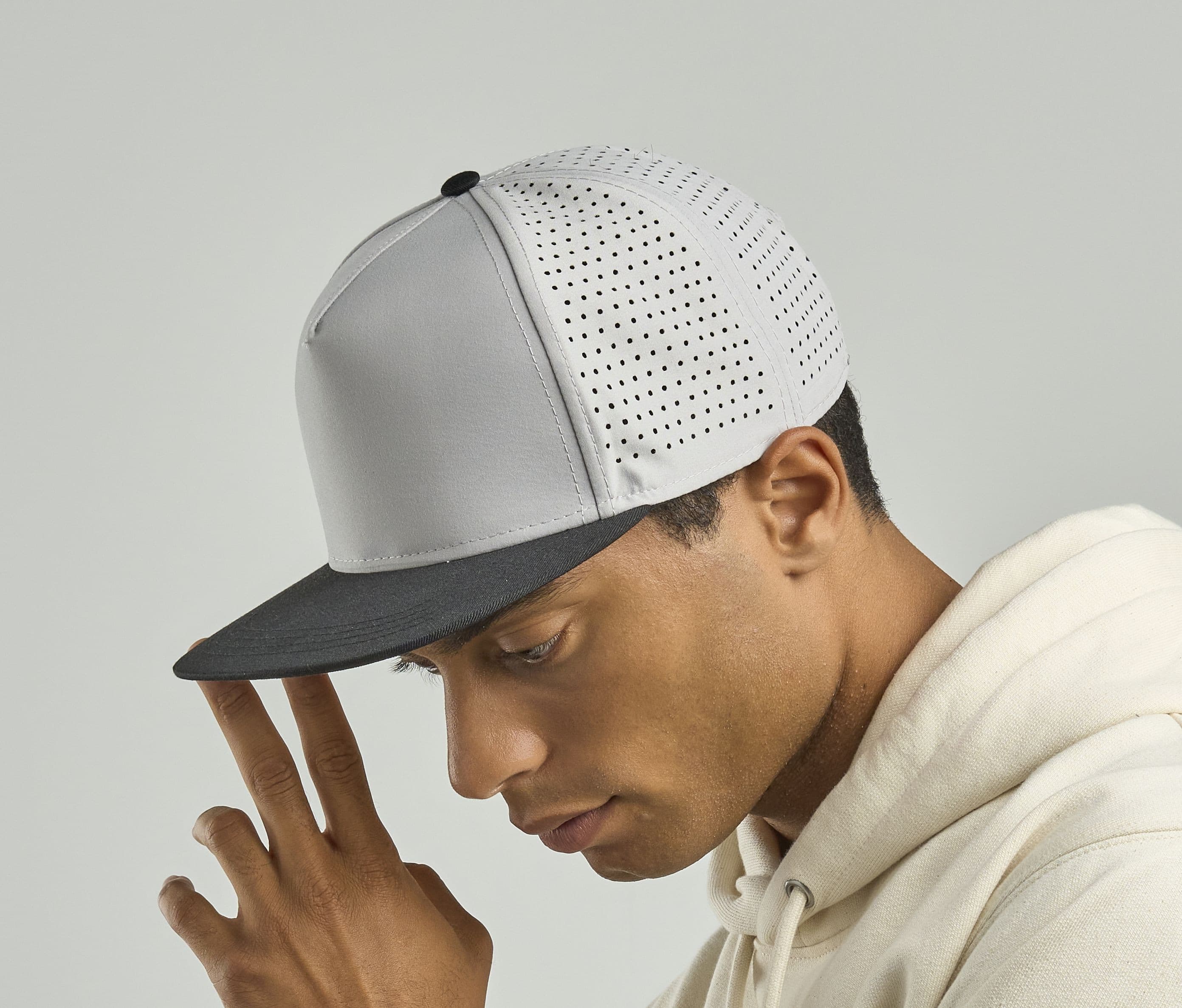 Casquette visière plate 6 pans