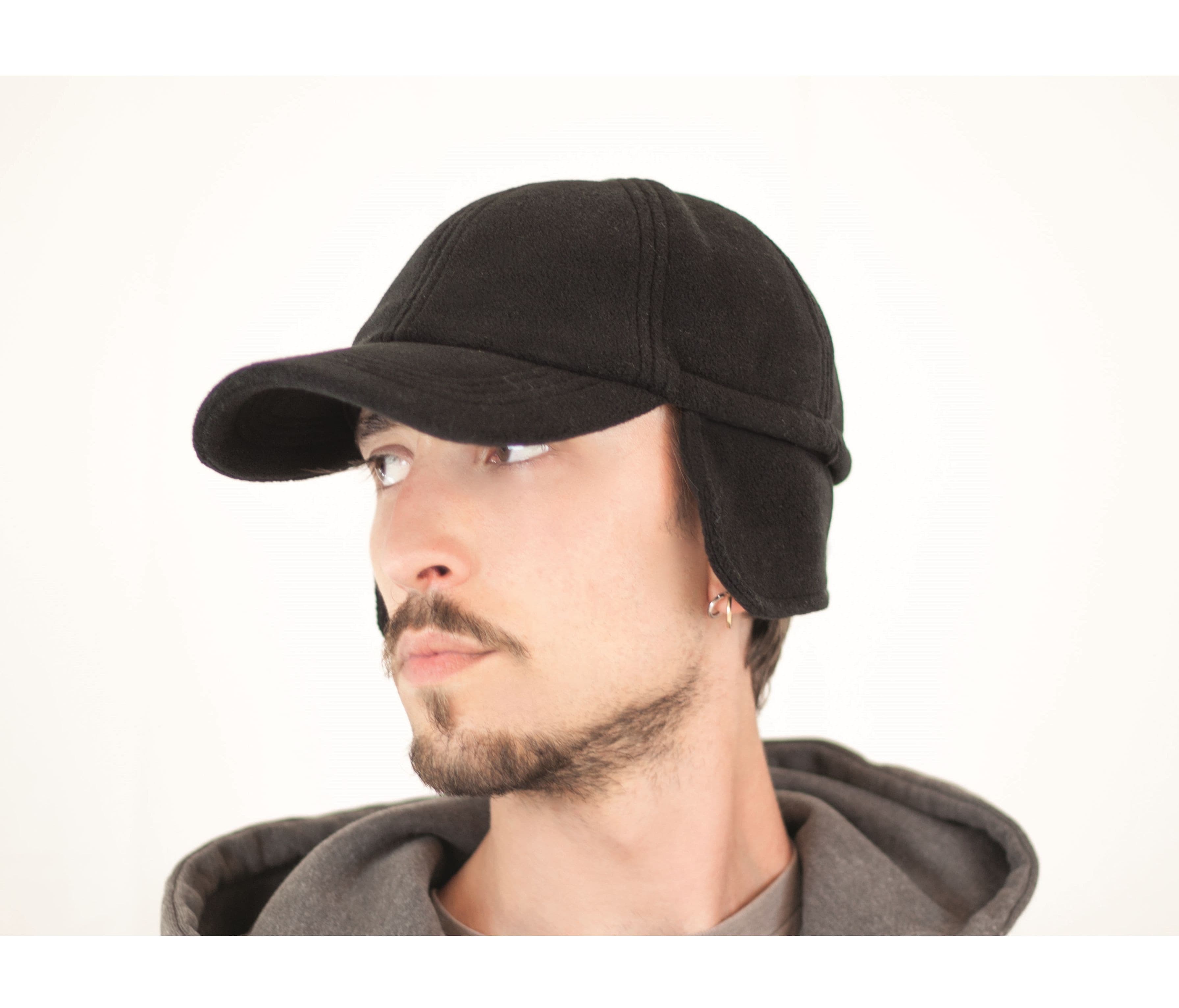 Casquette 6 pans hiver