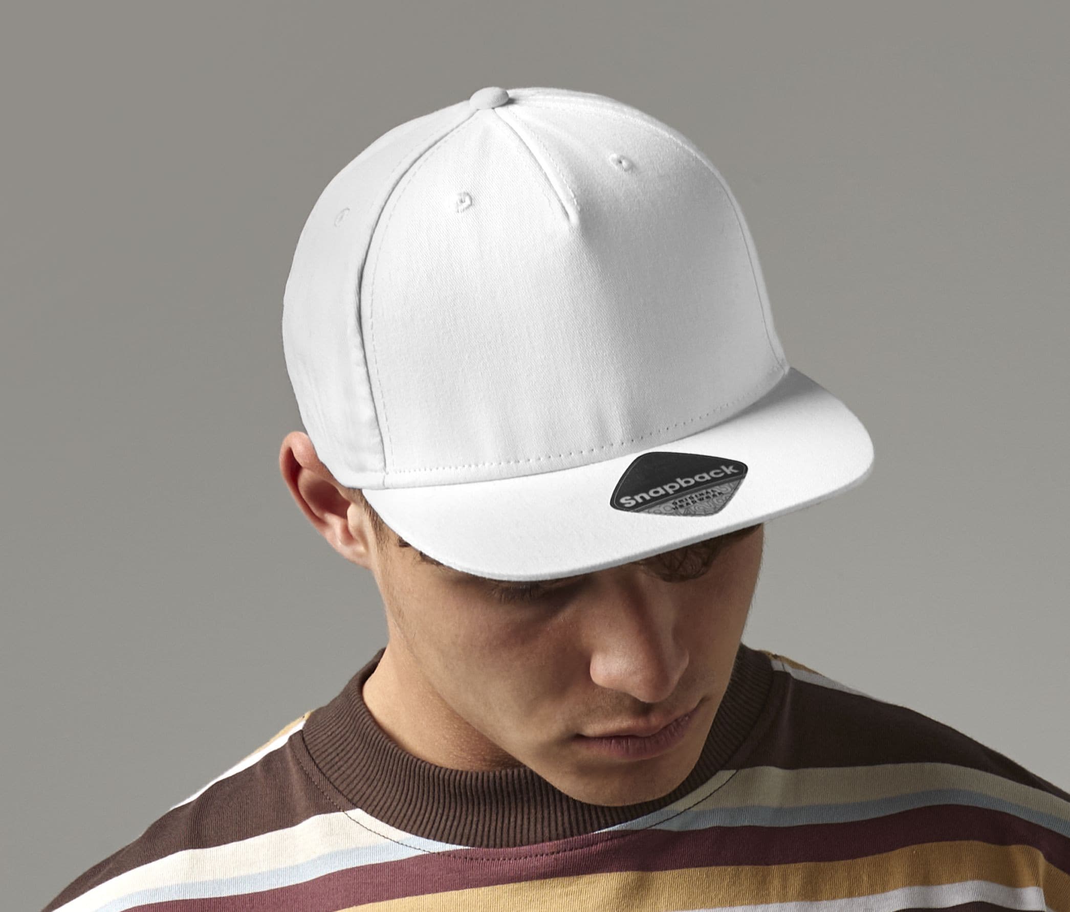 Casquette style rappeur 5 panneaux