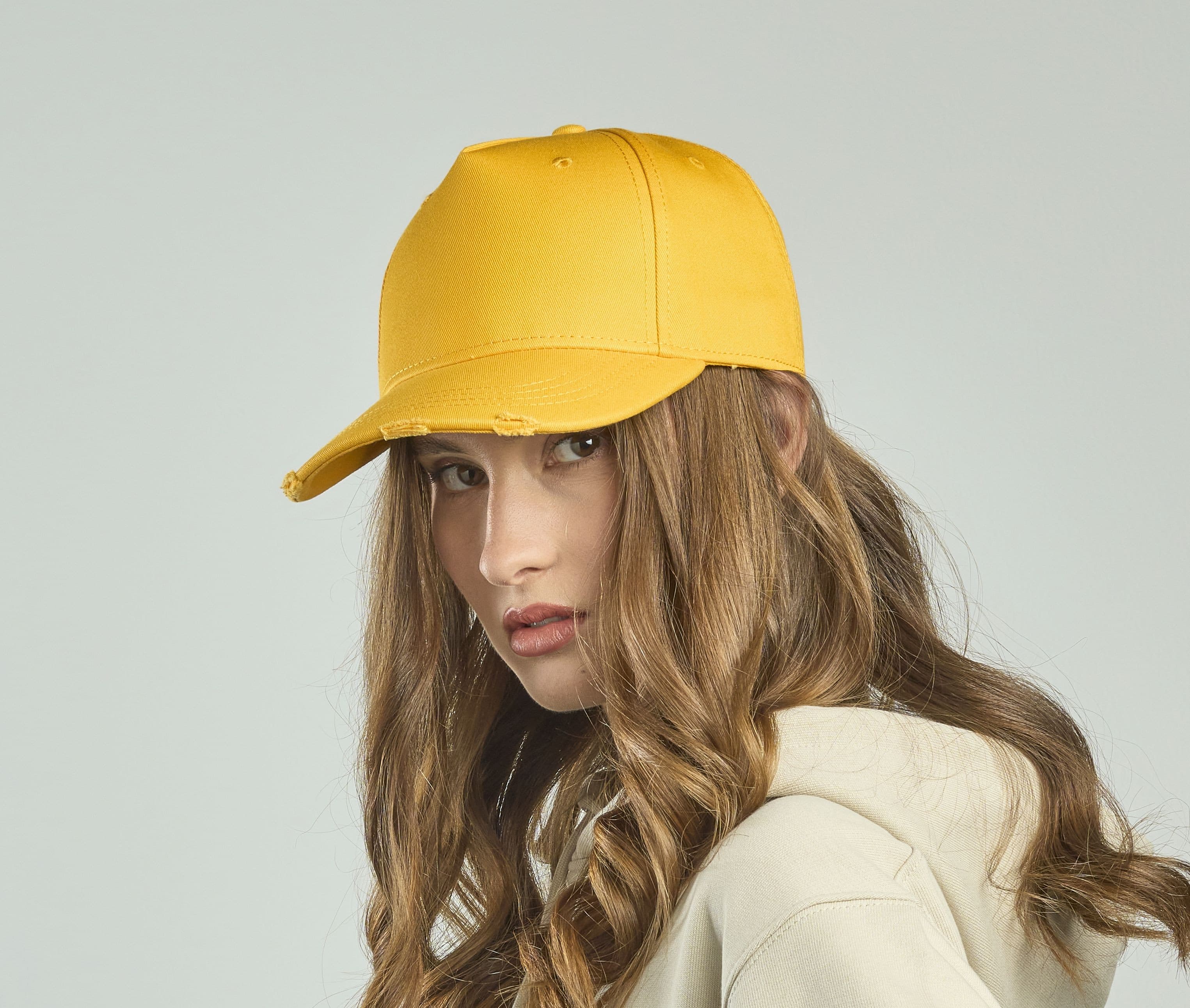 Casquette 5 pans style vintage