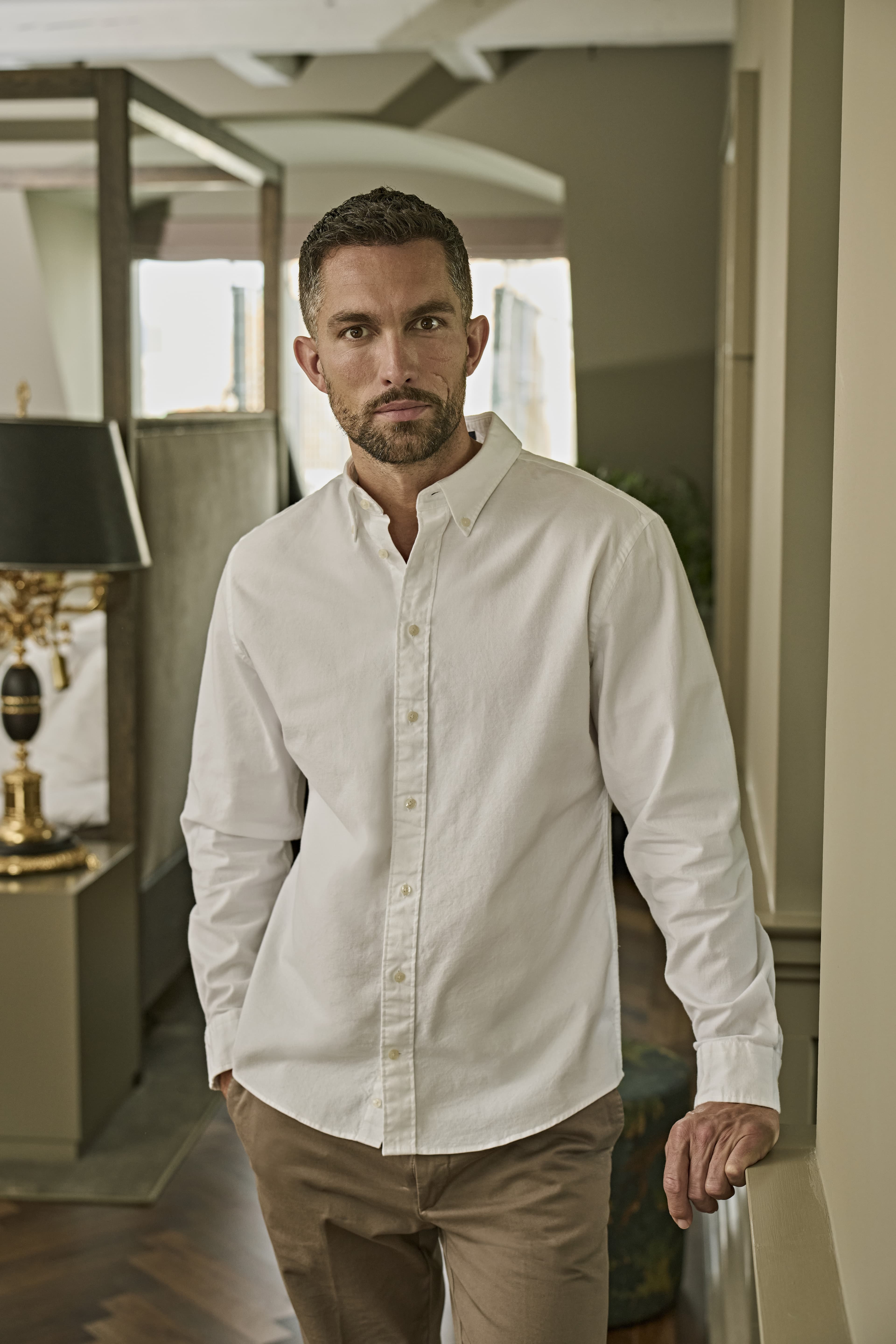 Chemise Oxford homme