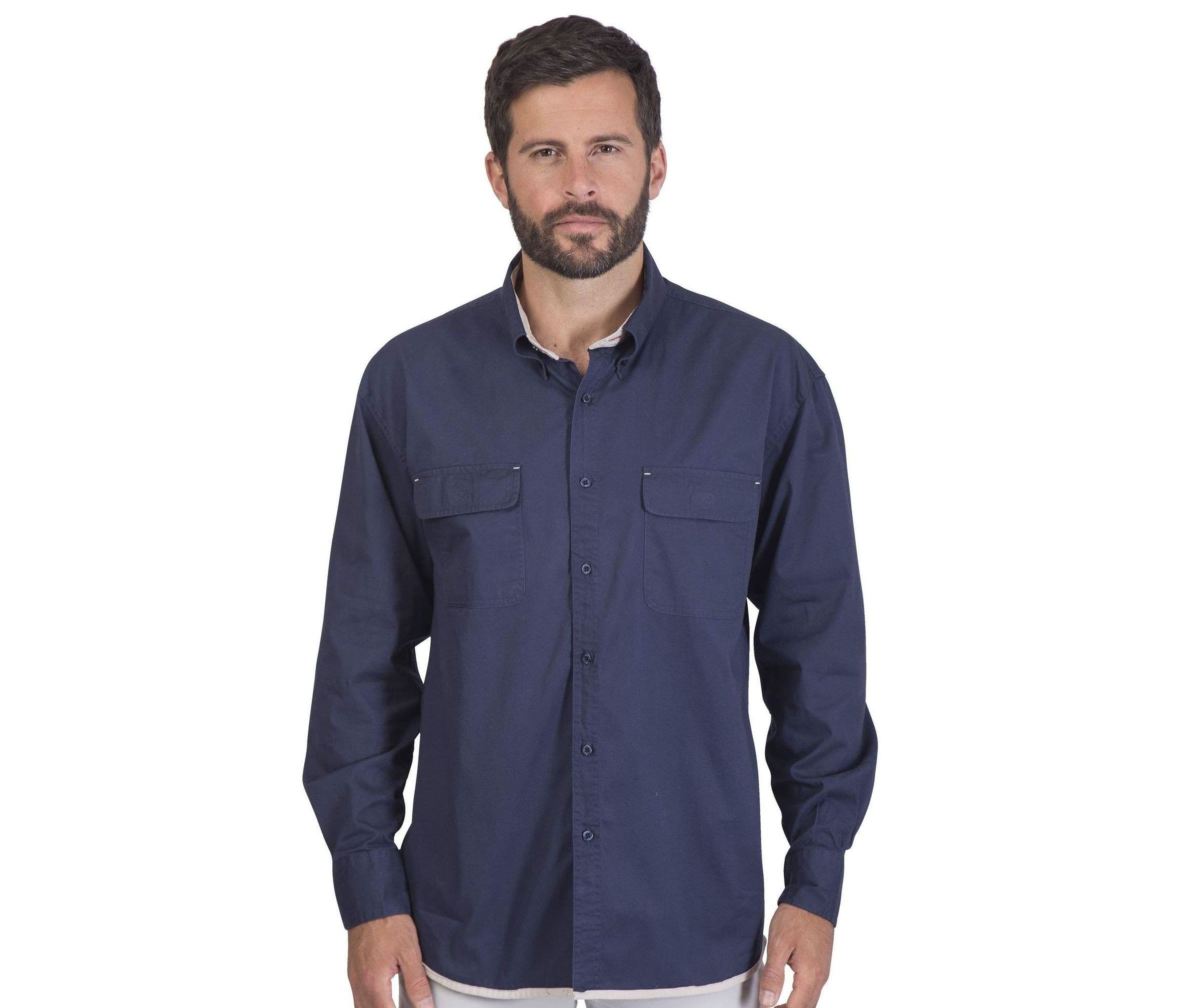 Chemise manches longues 2 poches