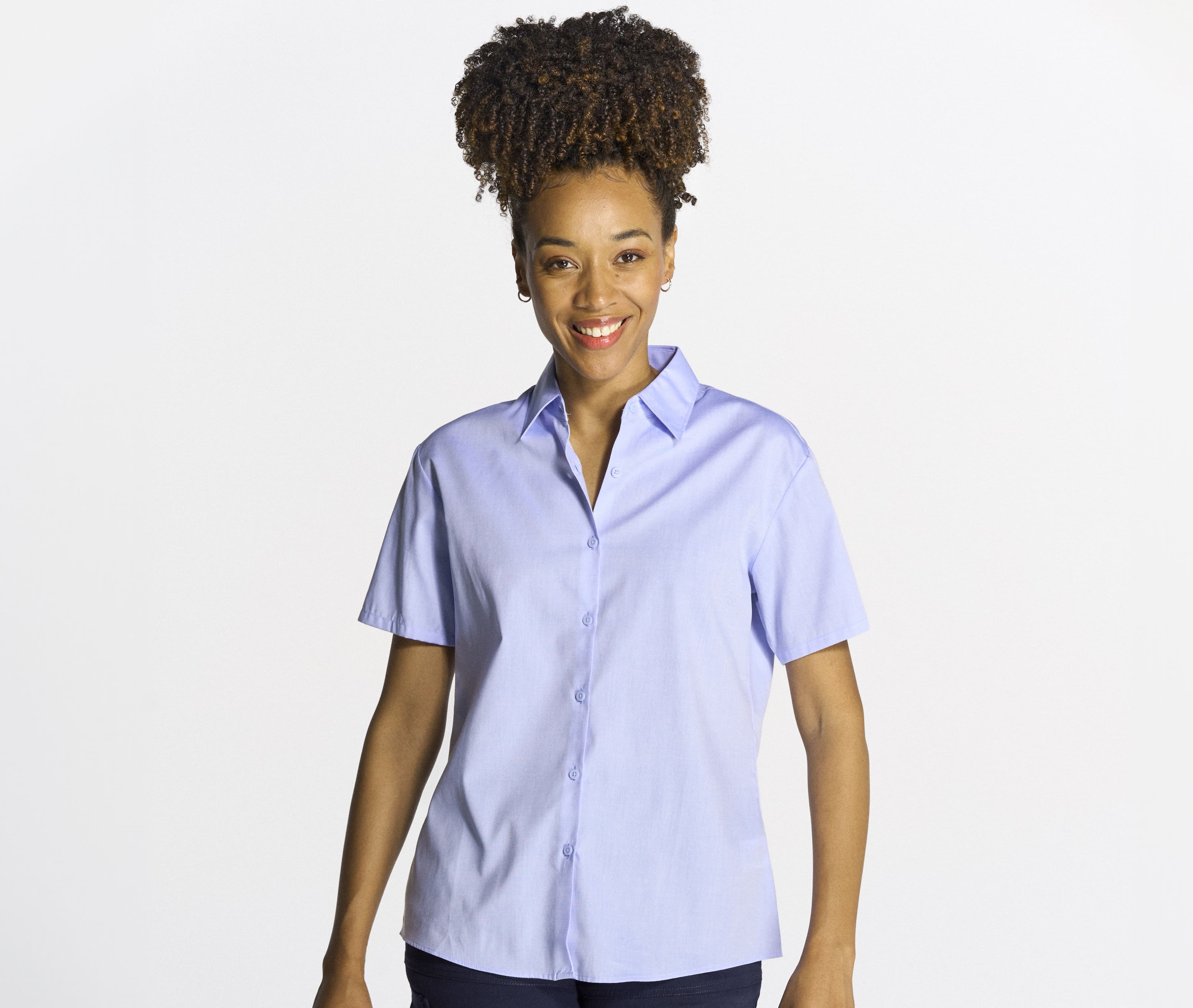 Chemisette Oxford femme