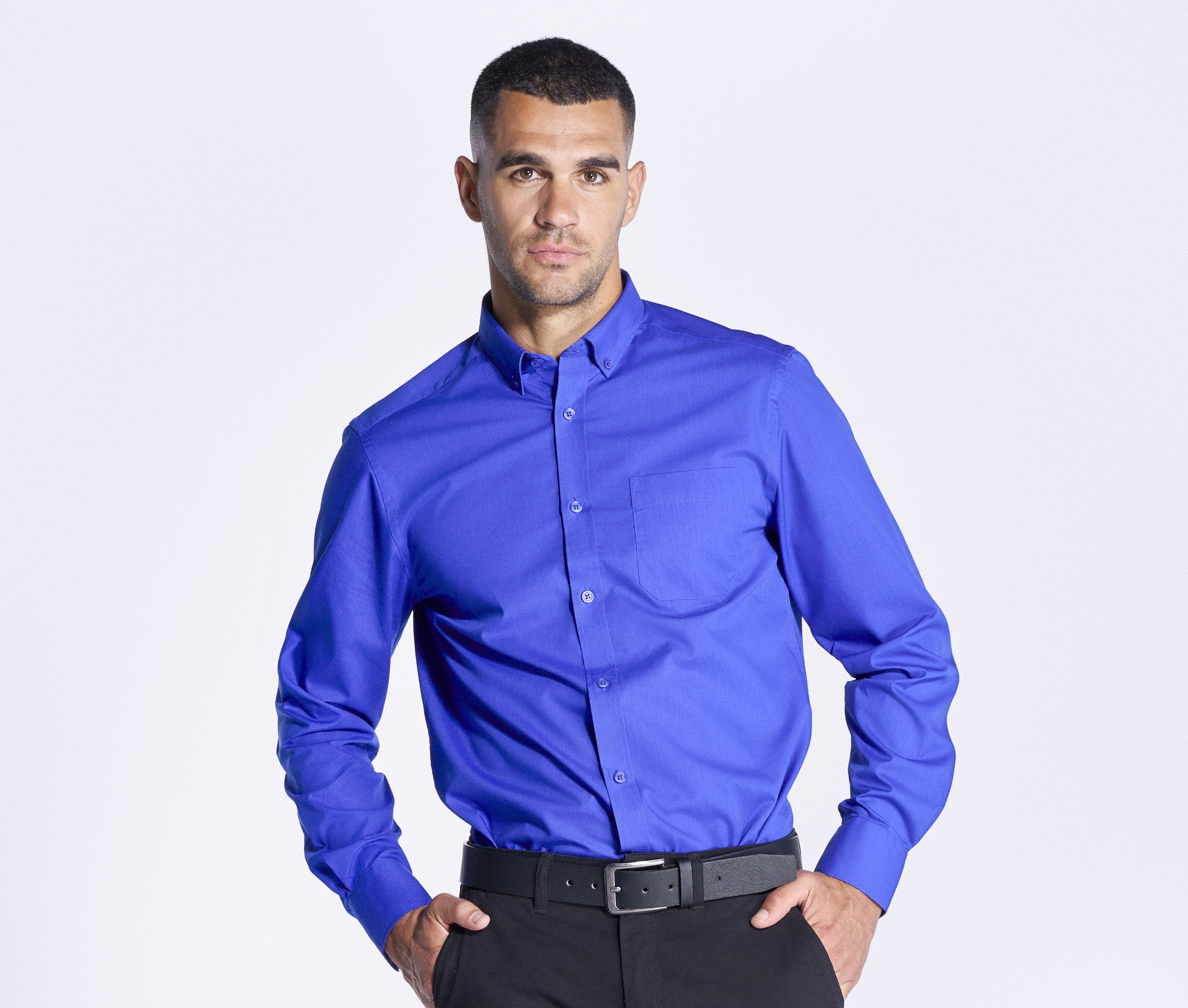 Chemise popeline homme