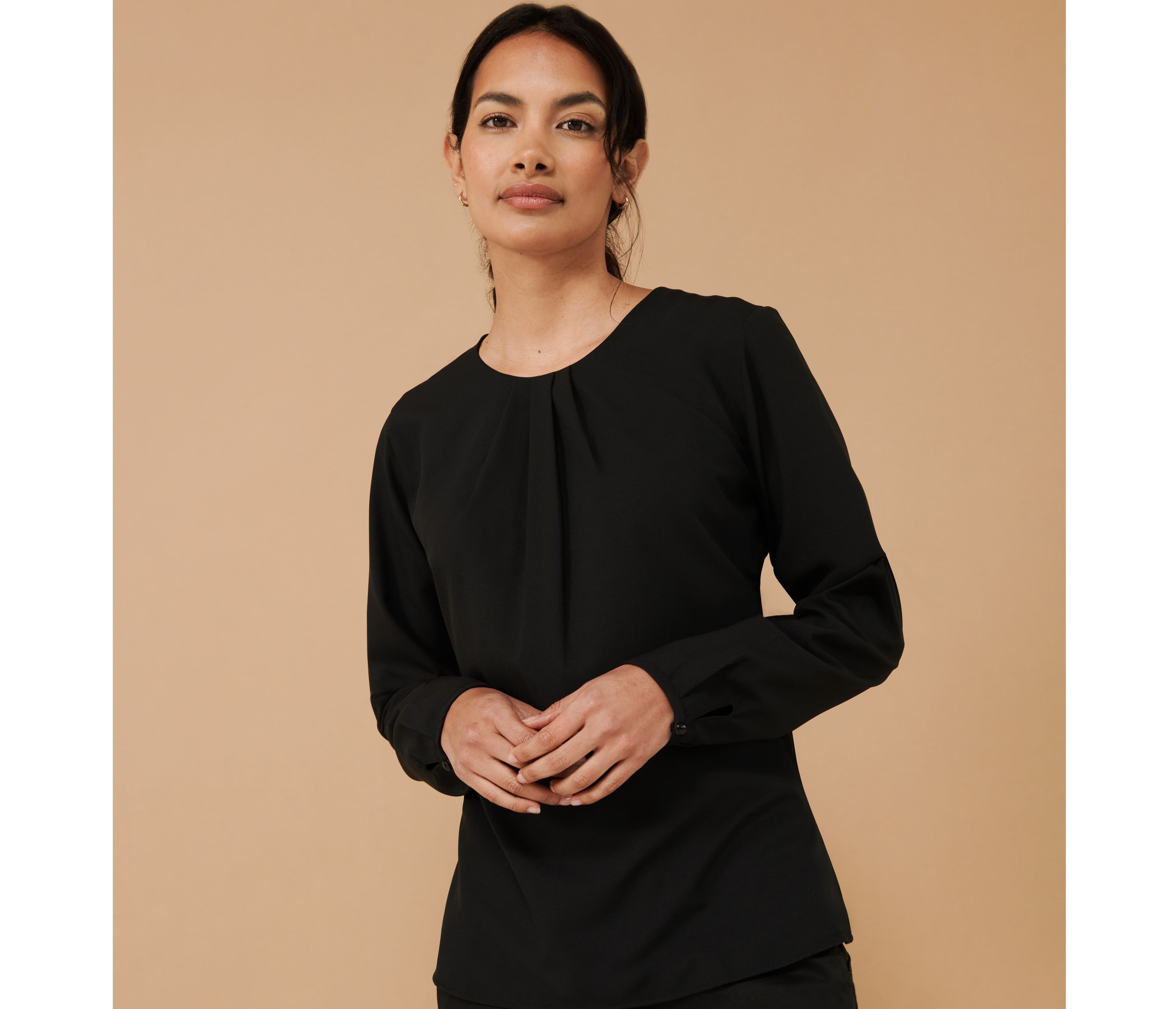 Blouse femme manches longues