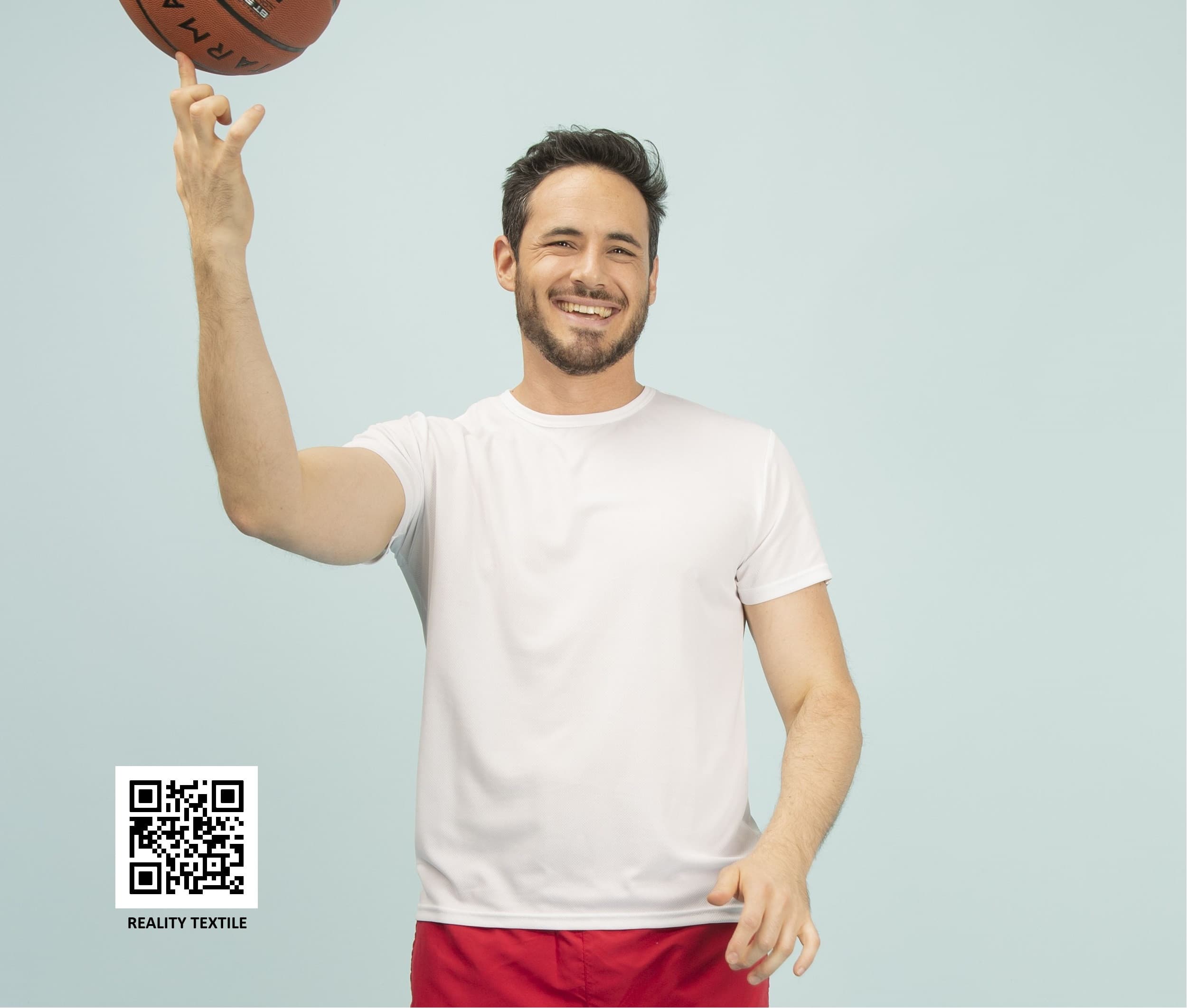 Tee-shirt respirant sans étiquette de marque homme