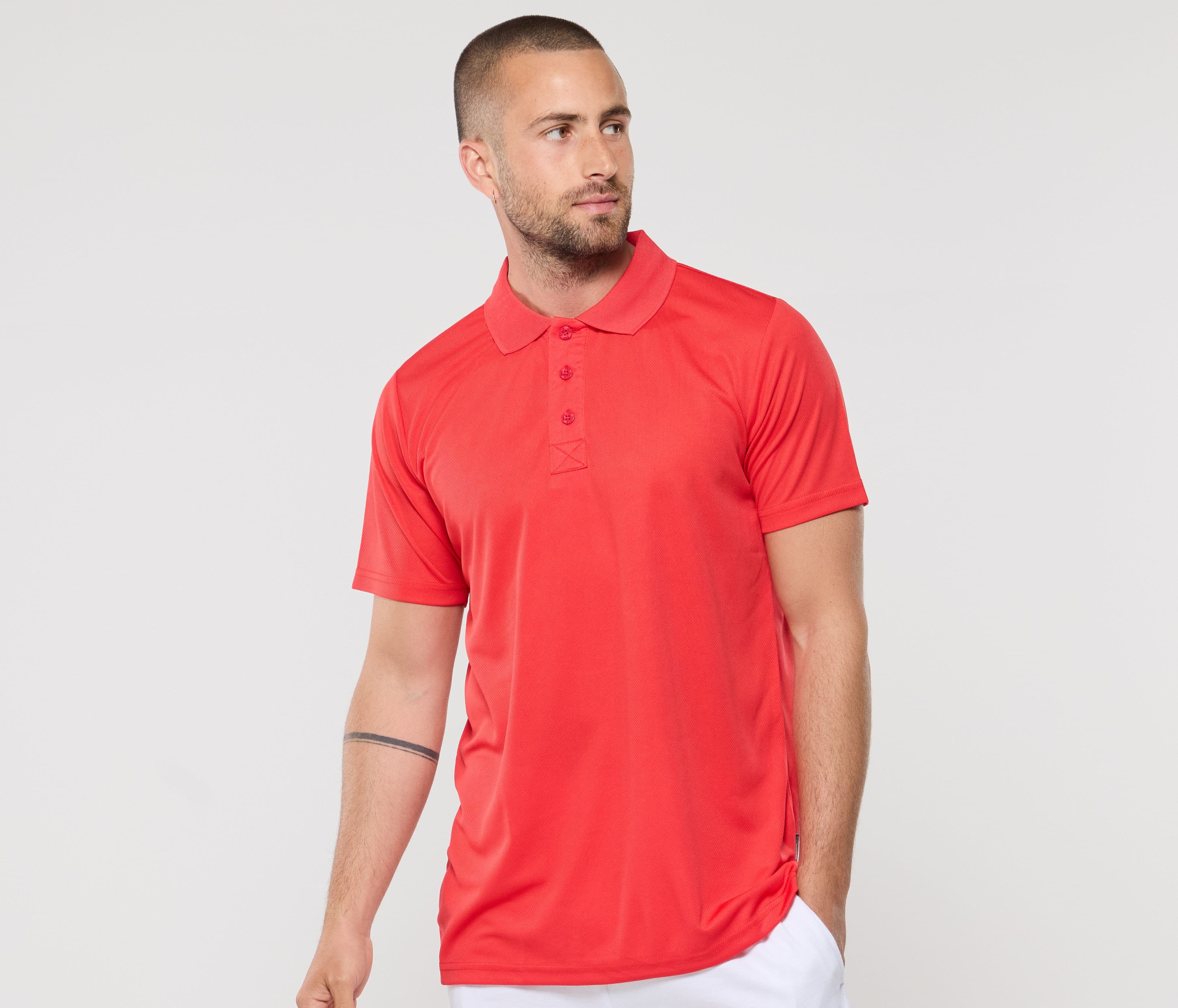 Polo respirant homme