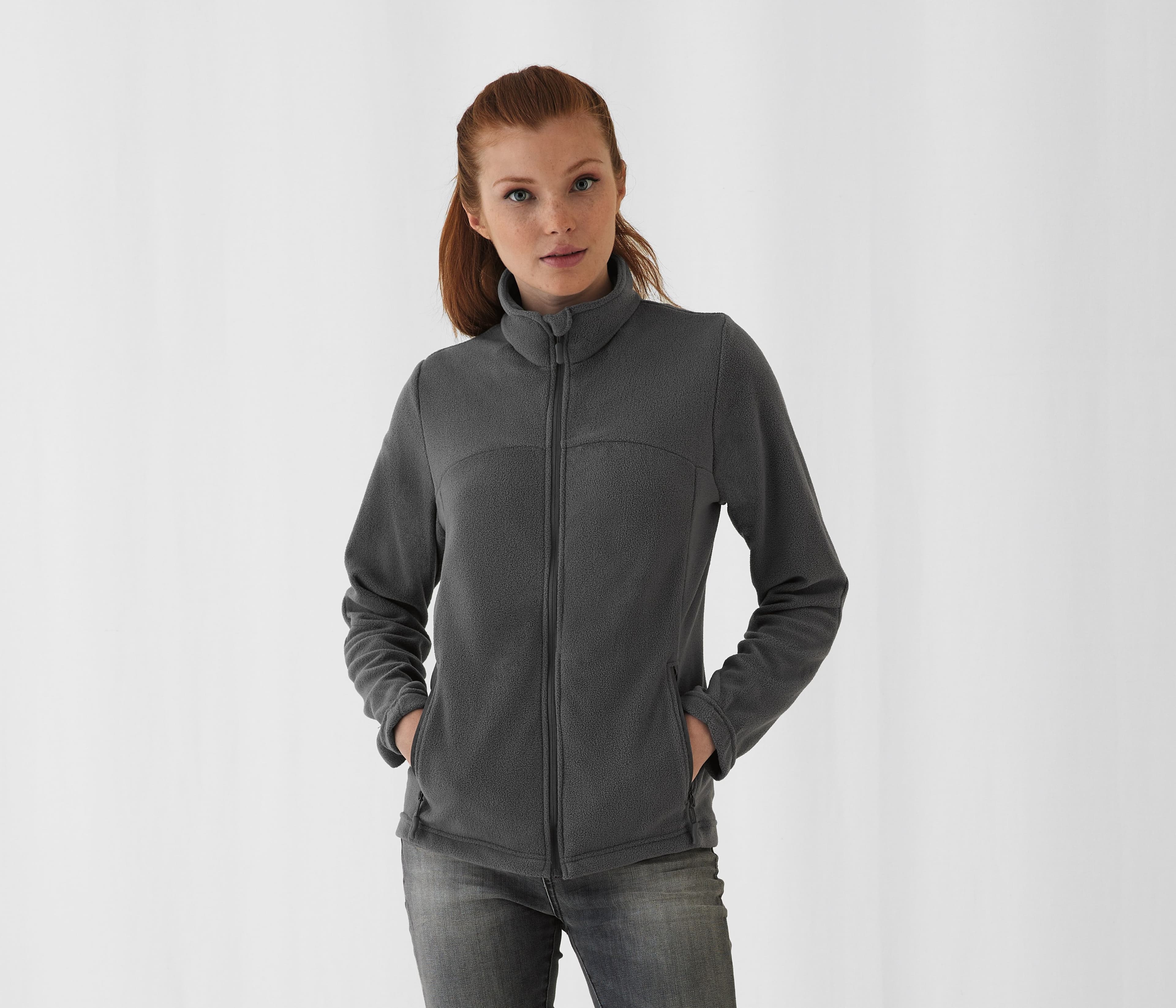 Veste micropolaire femme