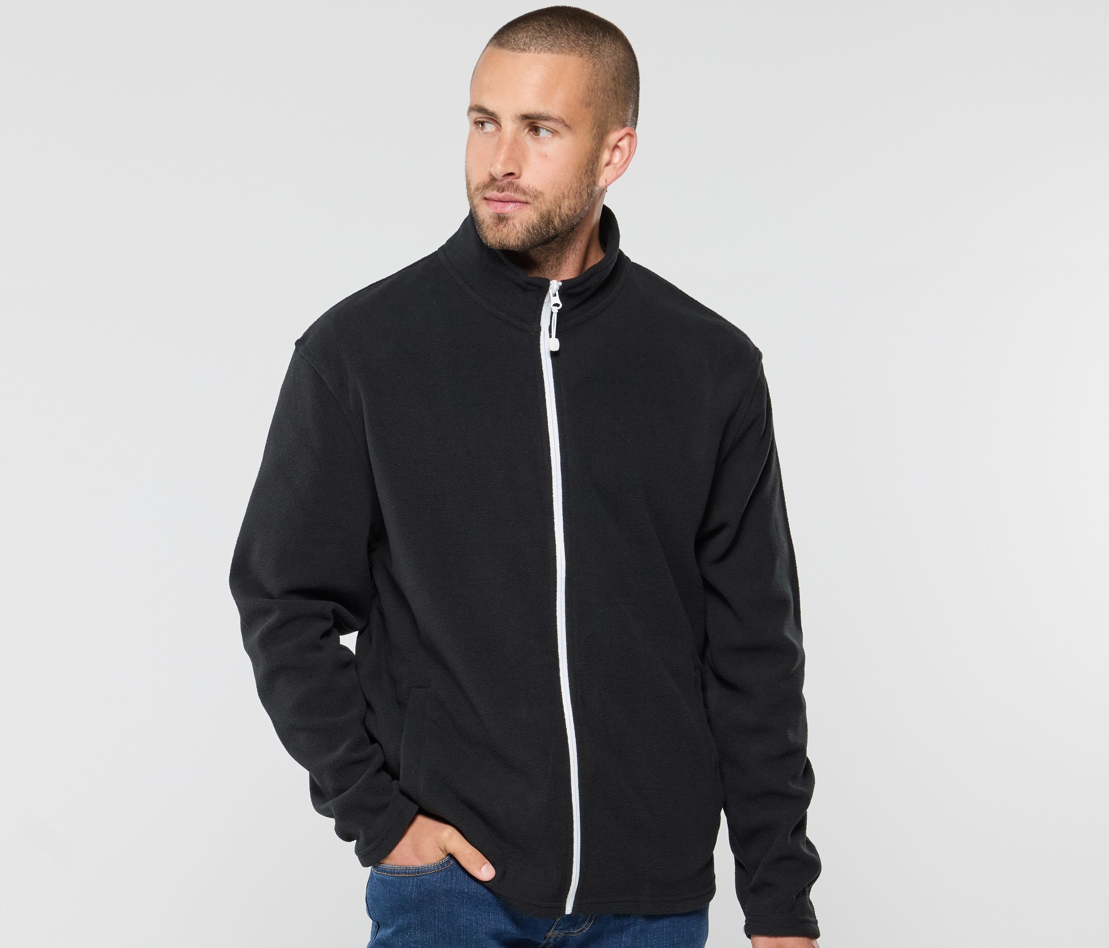 Veste micropolaire homme
